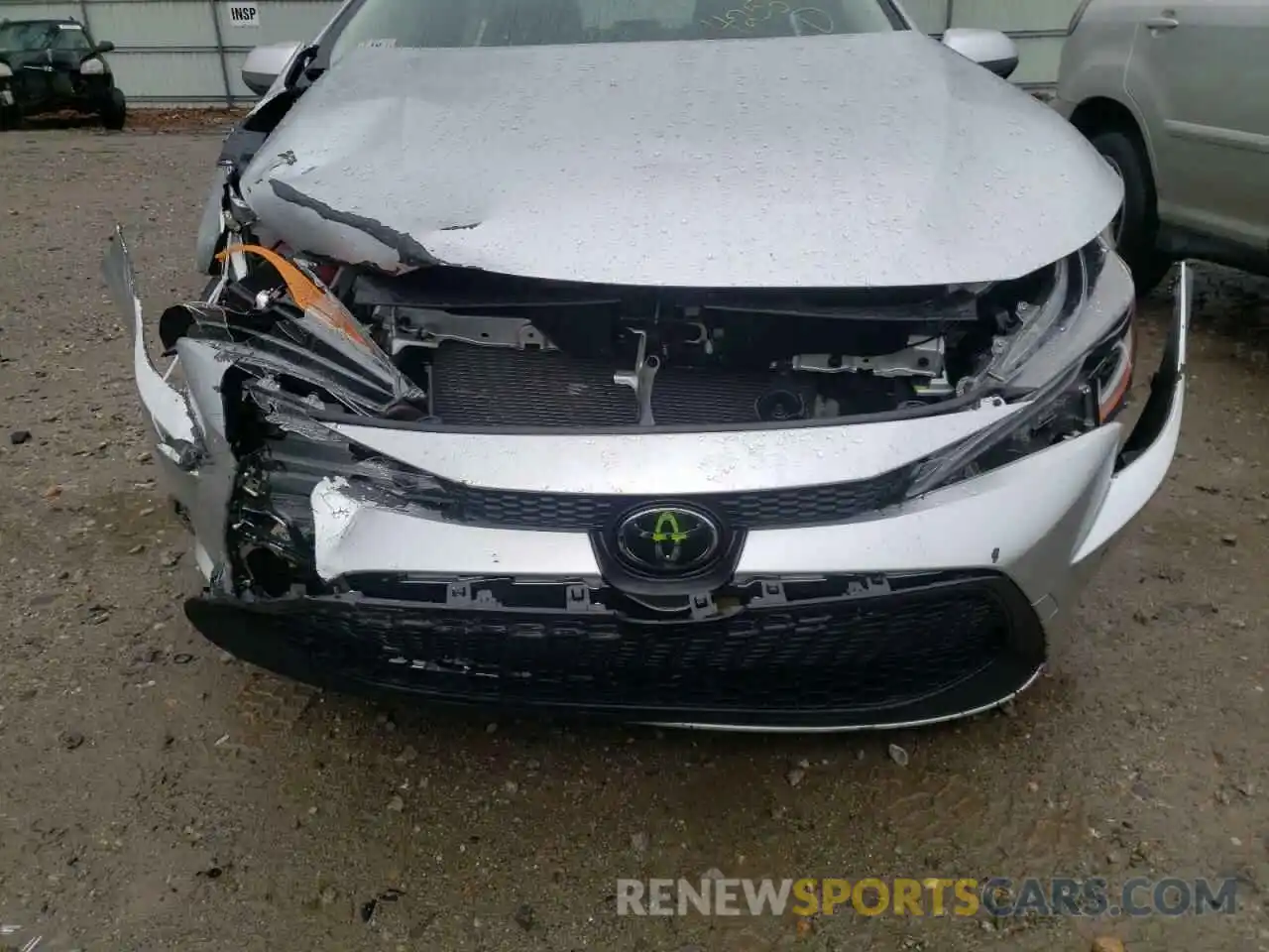 9 Photograph of a damaged car JTDEPRAE5LJ018783 TOYOTA COROLLA 2020