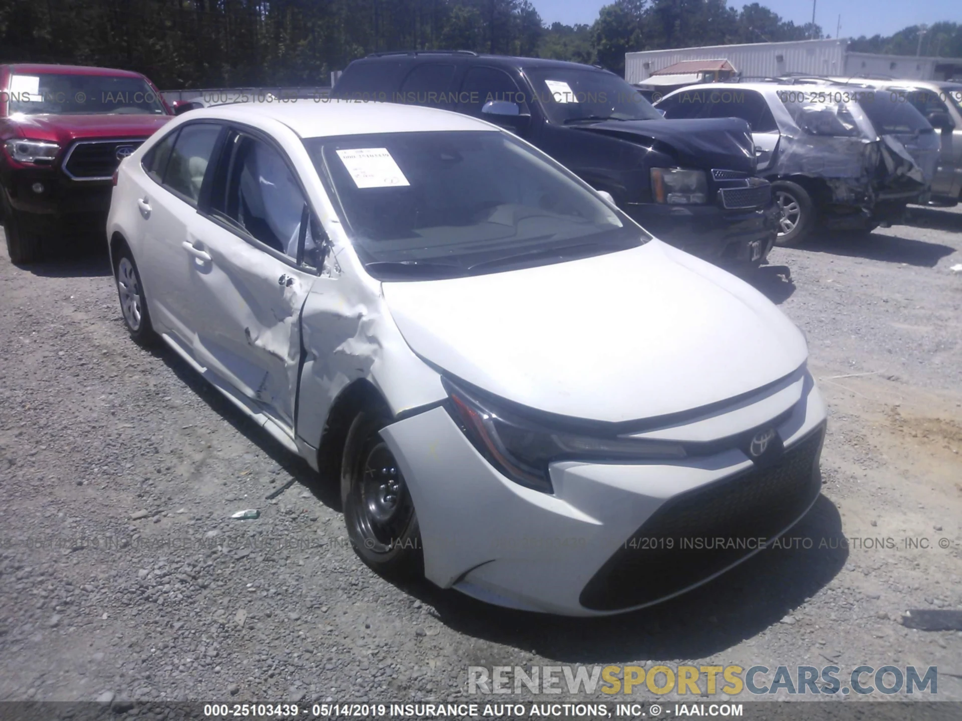 6 Photograph of a damaged car JTDEPRAE5LJ019013 TOYOTA COROLLA 2020