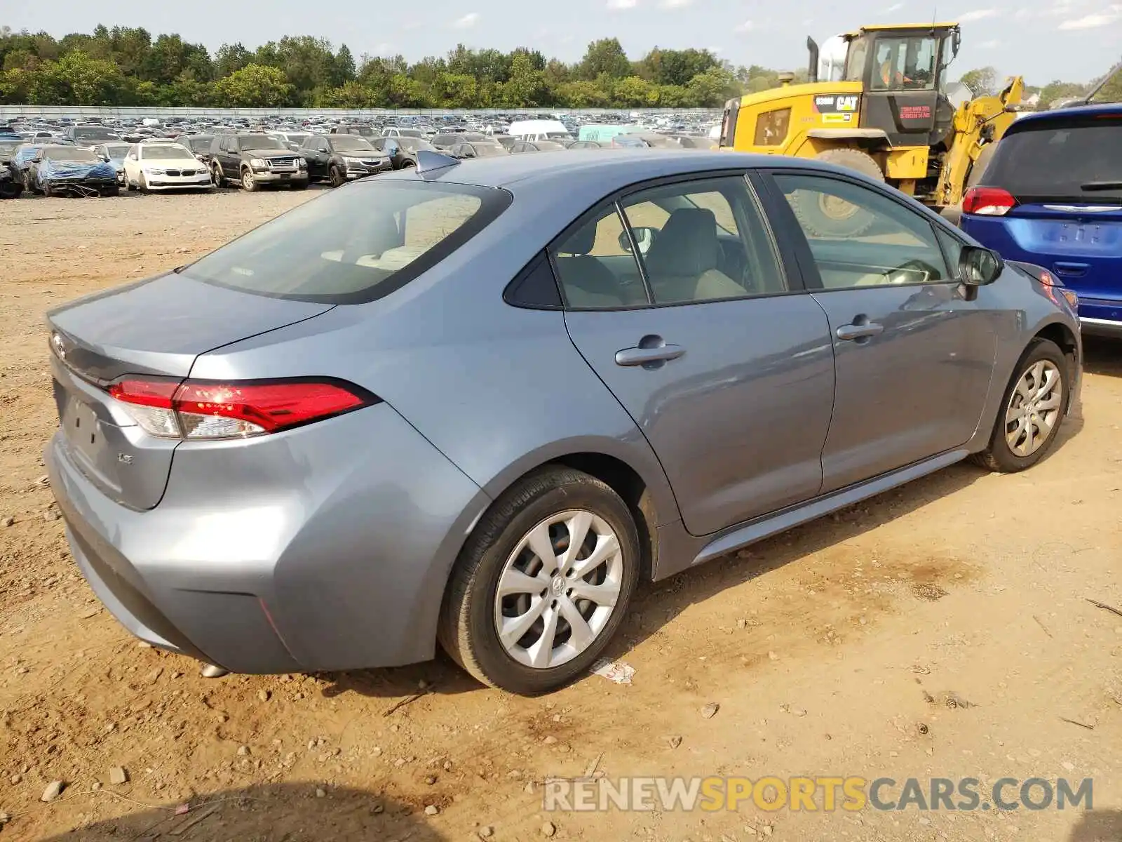 4 Photograph of a damaged car JTDEPRAE5LJ020341 TOYOTA COROLLA 2020