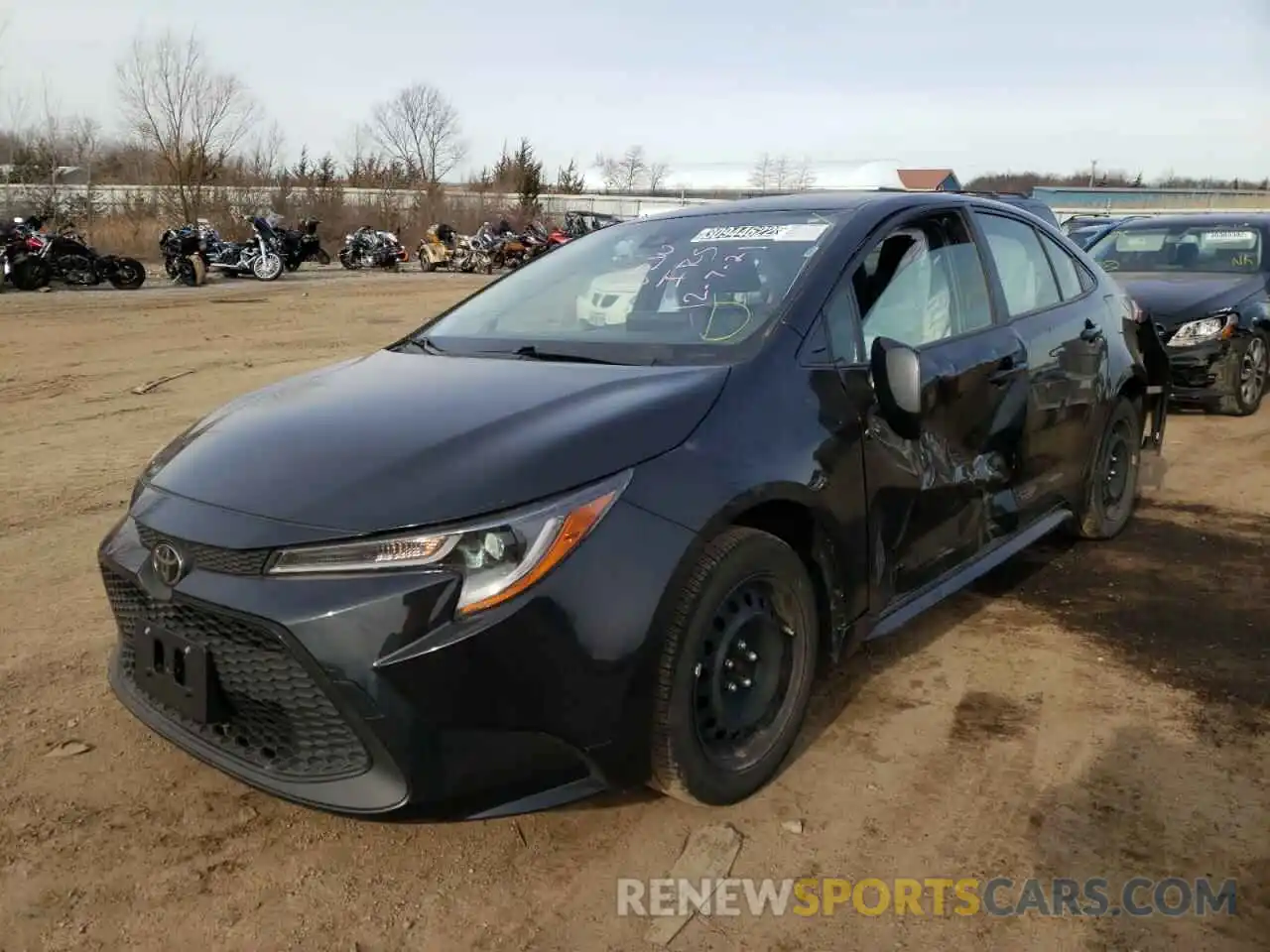 9 Photograph of a damaged car JTDEPRAE5LJ020369 TOYOTA COROLLA 2020