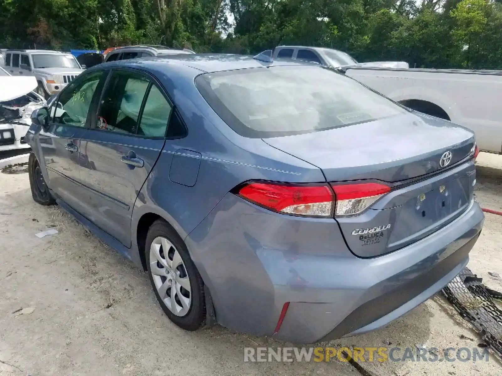 3 Photograph of a damaged car JTDEPRAE5LJ020551 TOYOTA COROLLA 2020