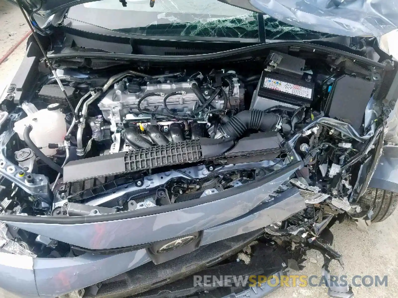 7 Photograph of a damaged car JTDEPRAE5LJ020551 TOYOTA COROLLA 2020