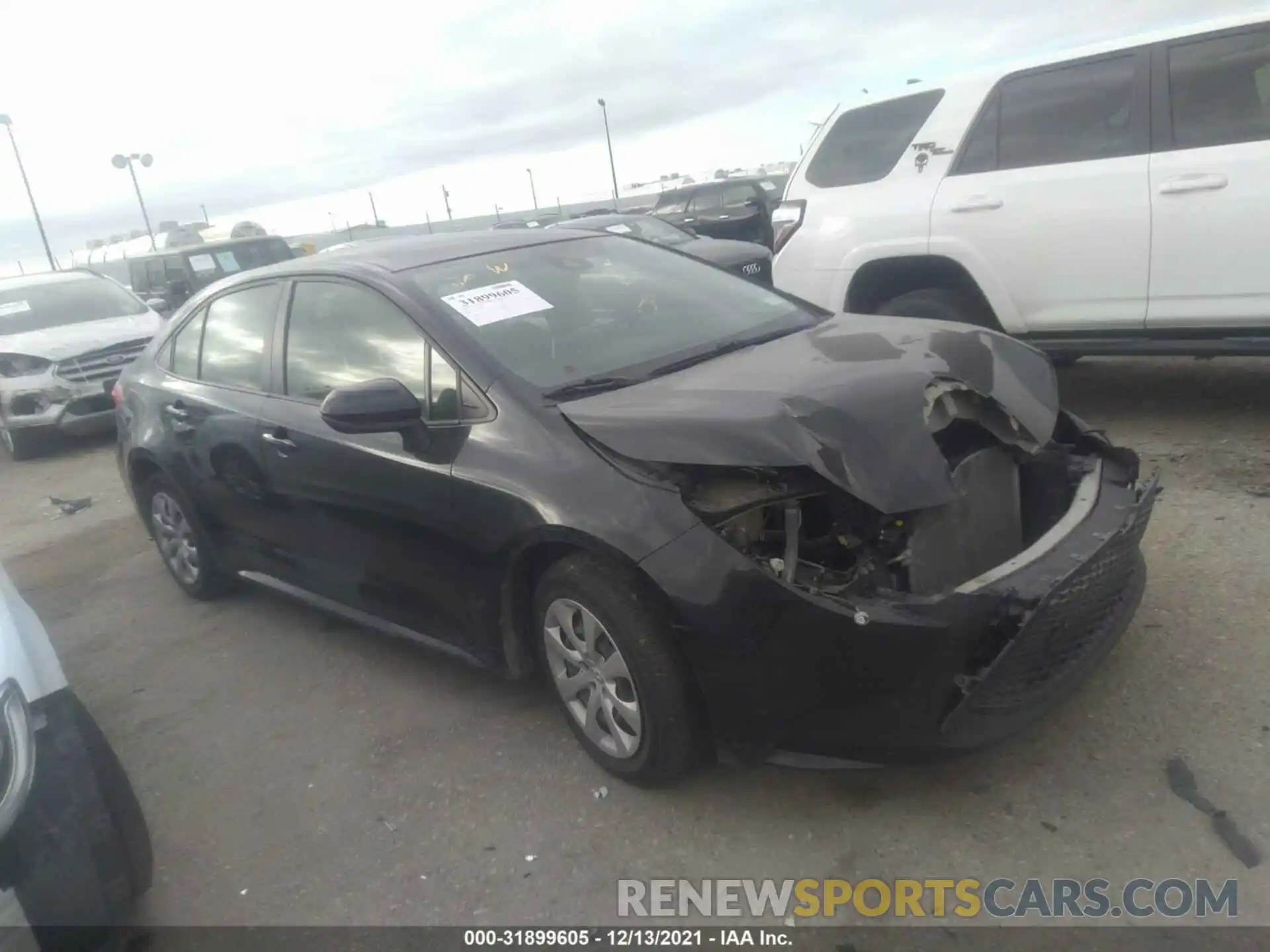 1 Photograph of a damaged car JTDEPRAE5LJ020811 TOYOTA COROLLA 2020