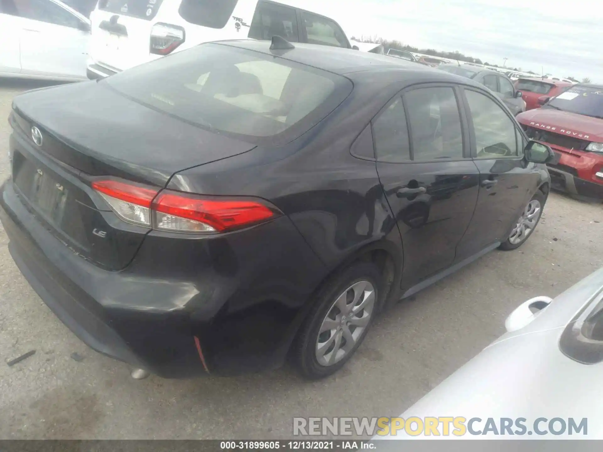 4 Photograph of a damaged car JTDEPRAE5LJ020811 TOYOTA COROLLA 2020