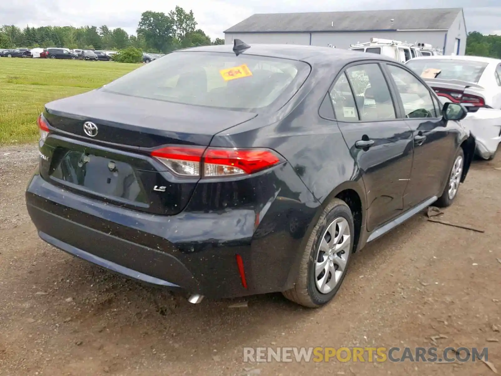 4 Photograph of a damaged car JTDEPRAE5LJ021523 TOYOTA COROLLA 2020