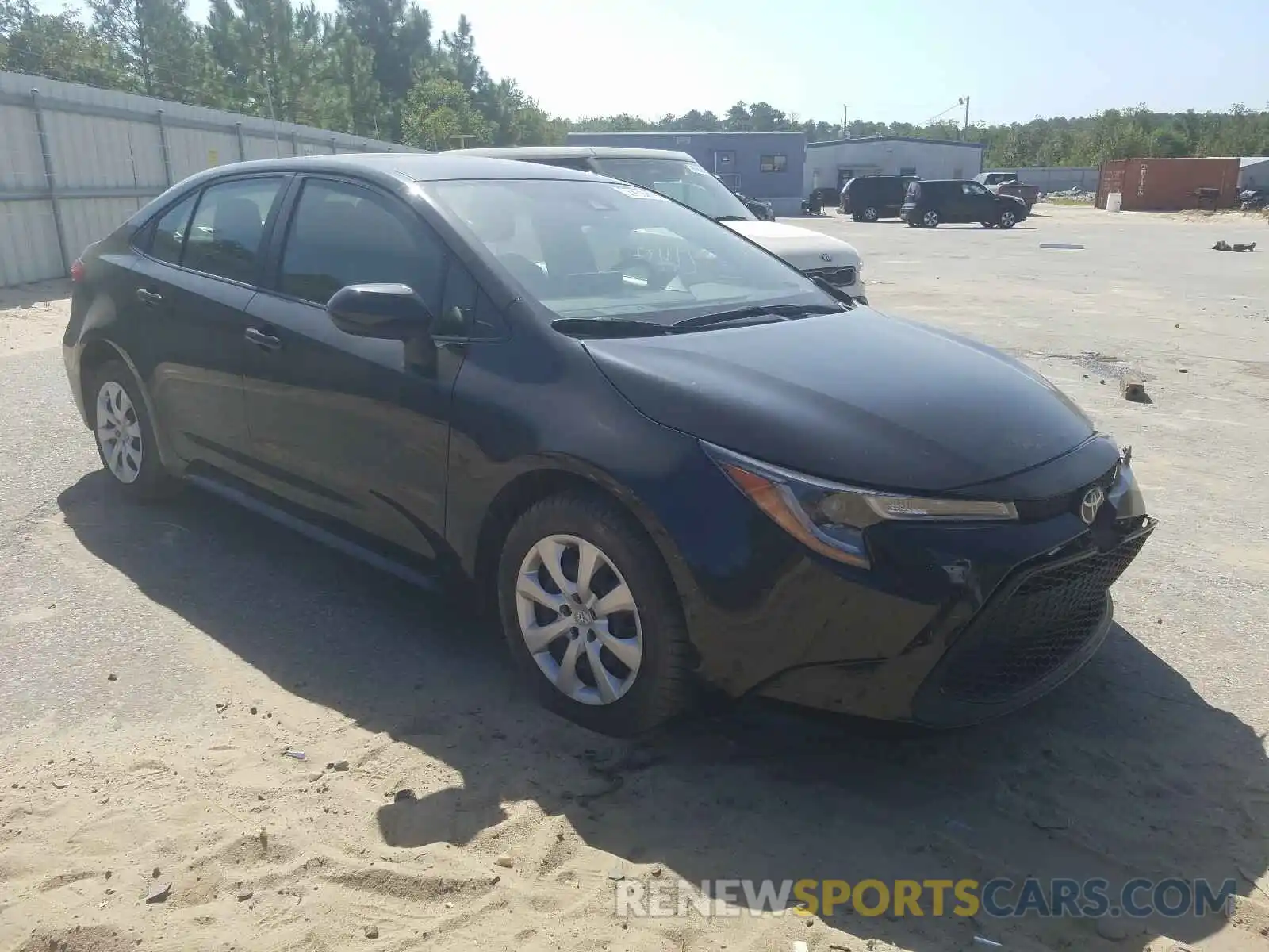 1 Photograph of a damaged car JTDEPRAE5LJ021716 TOYOTA COROLLA 2020