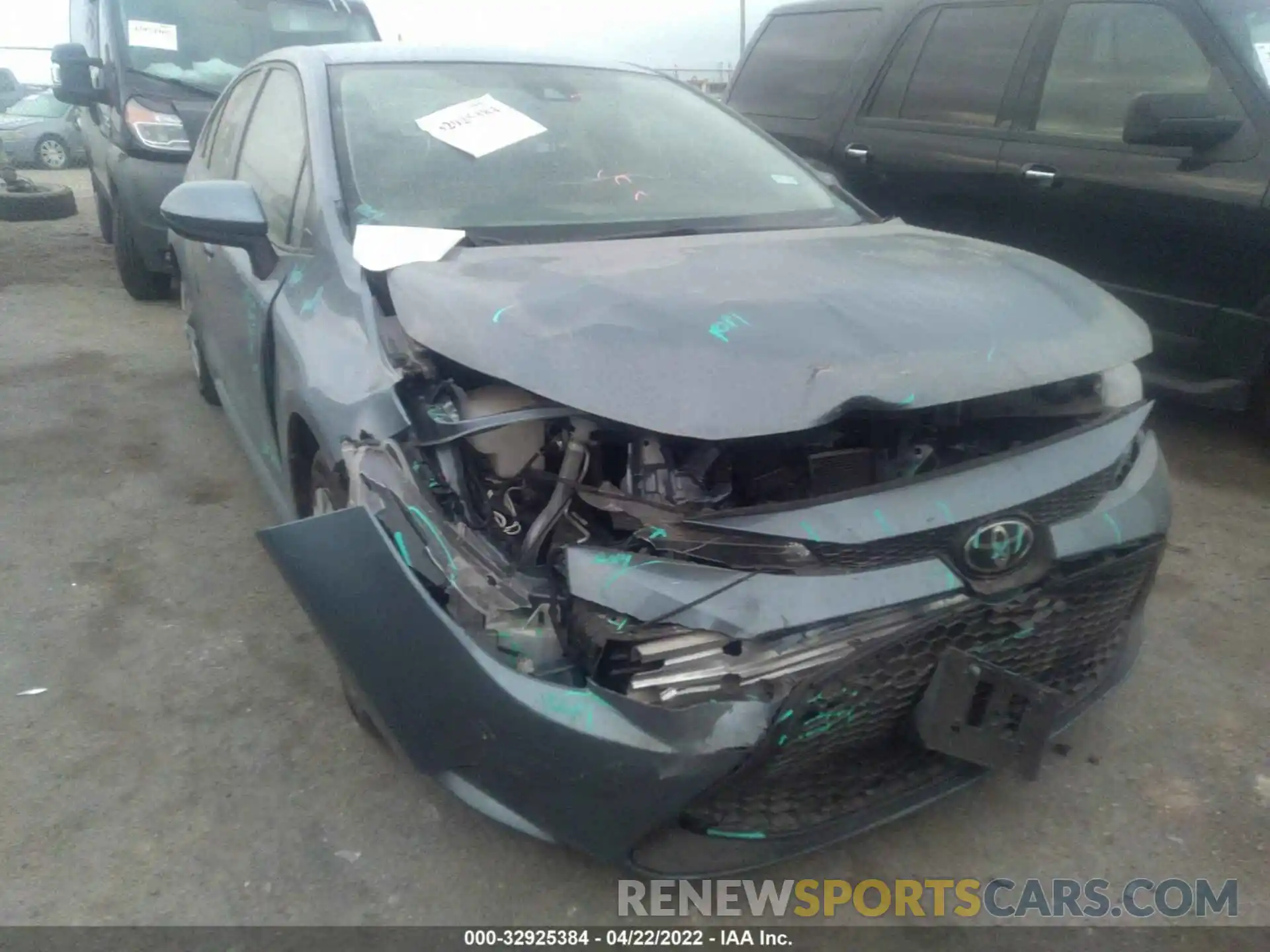 6 Photograph of a damaged car JTDEPRAE5LJ022106 TOYOTA COROLLA 2020