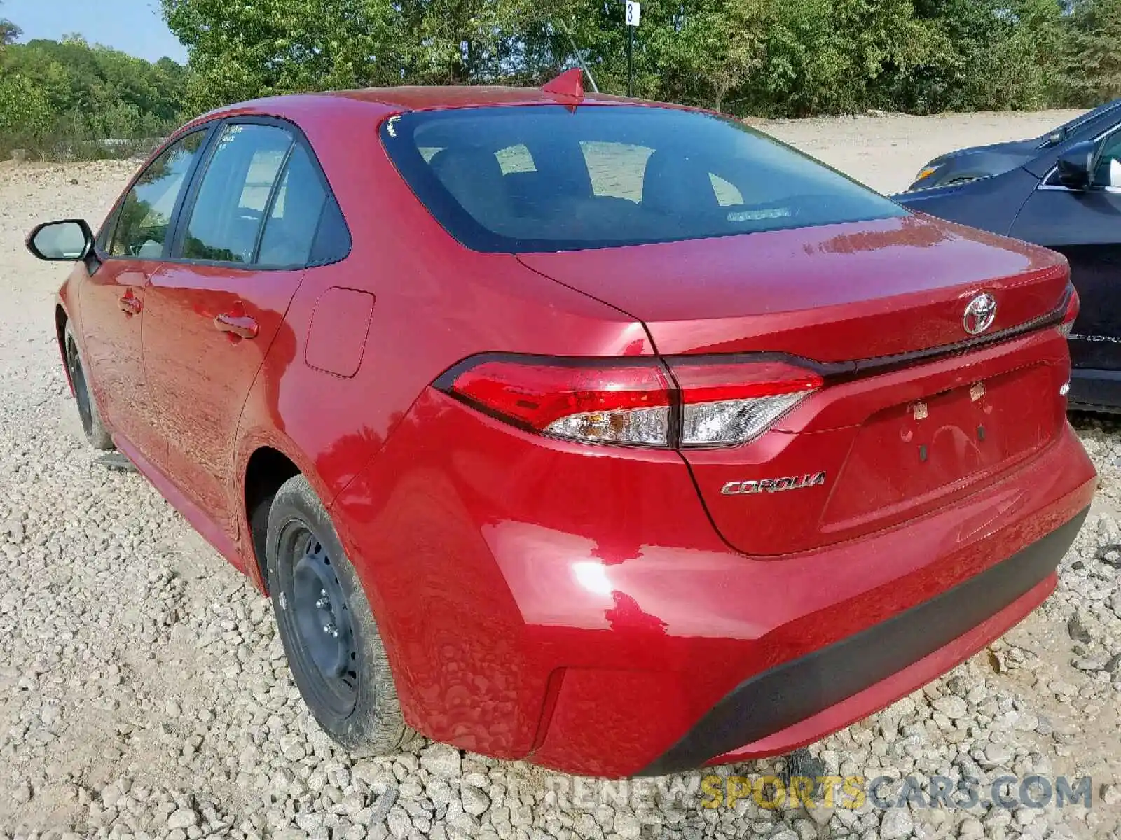 3 Photograph of a damaged car JTDEPRAE5LJ022204 TOYOTA COROLLA 2020