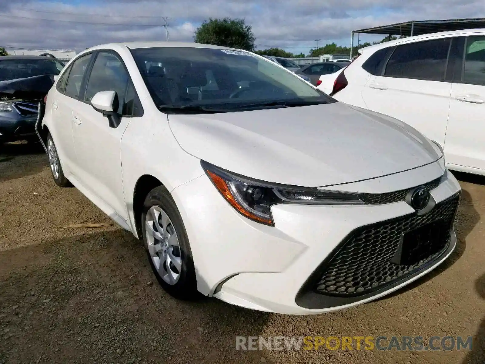 1 Photograph of a damaged car JTDEPRAE5LJ022428 TOYOTA COROLLA 2020