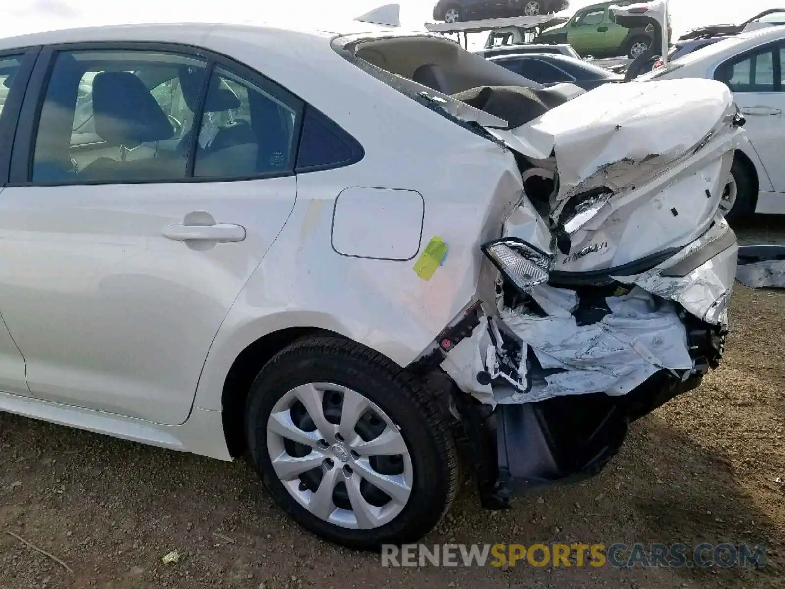 9 Photograph of a damaged car JTDEPRAE5LJ022428 TOYOTA COROLLA 2020