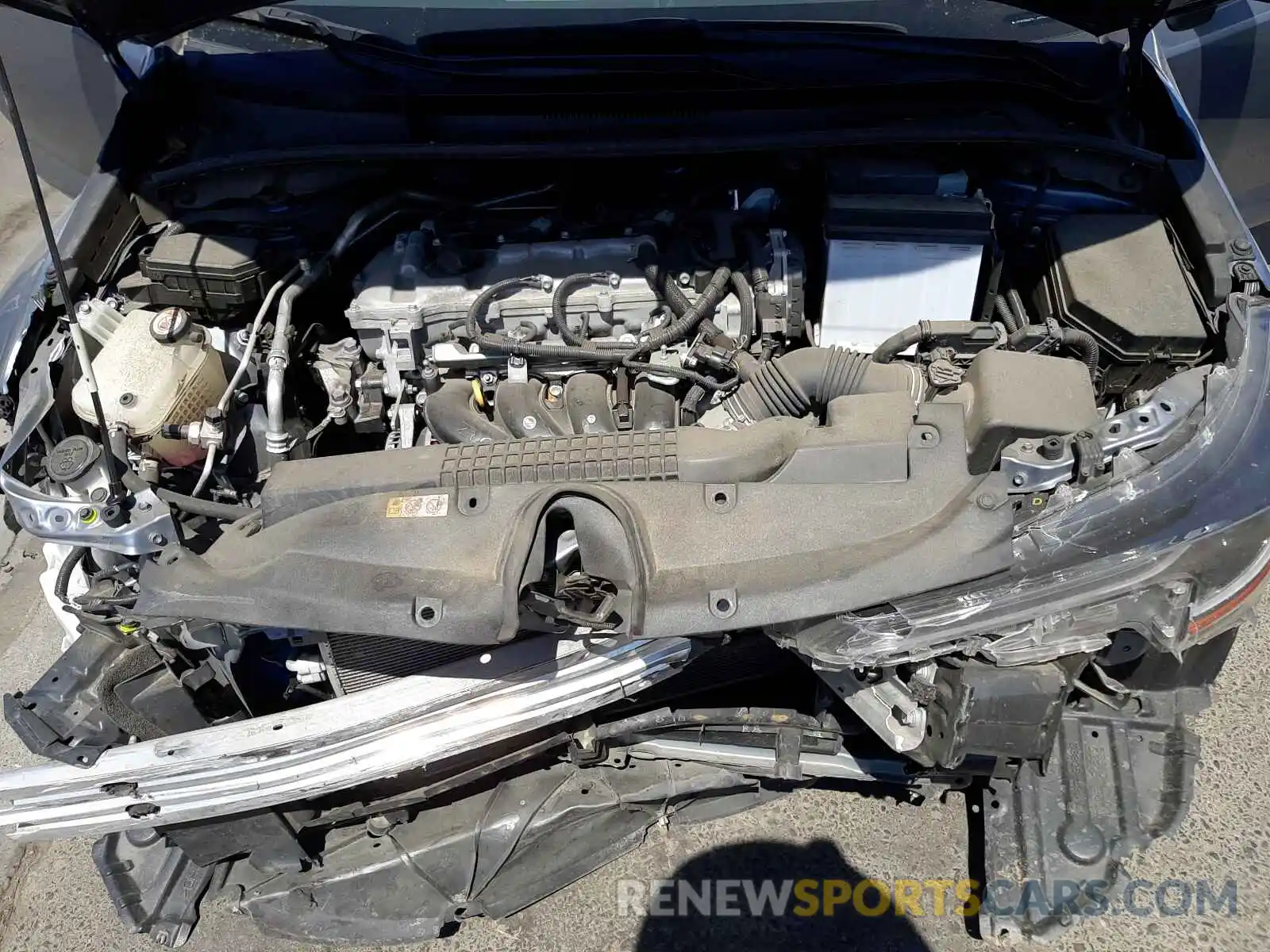 7 Photograph of a damaged car JTDEPRAE5LJ022638 TOYOTA COROLLA 2020