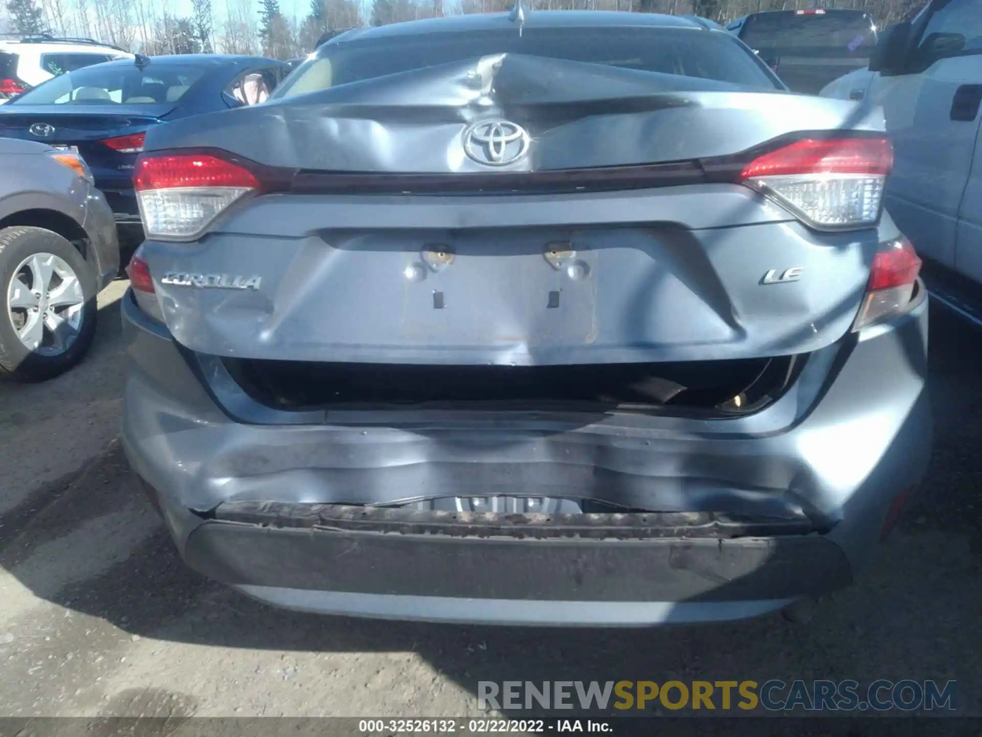 6 Photograph of a damaged car JTDEPRAE5LJ022719 TOYOTA COROLLA 2020