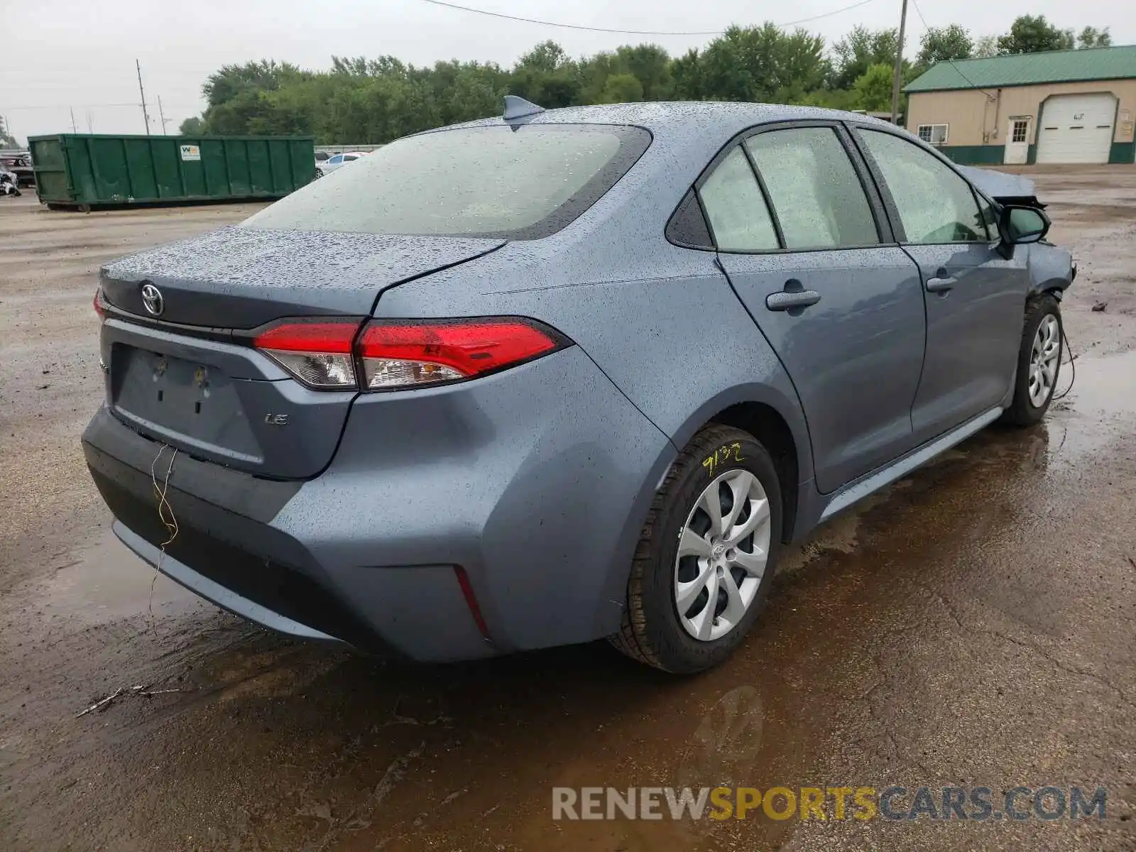 4 Photograph of a damaged car JTDEPRAE5LJ022767 TOYOTA COROLLA 2020