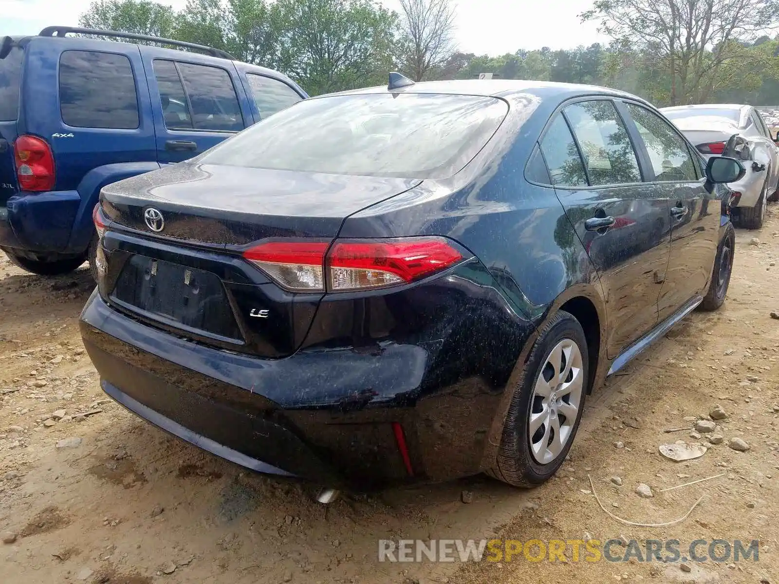 4 Photograph of a damaged car JTDEPRAE5LJ023434 TOYOTA COROLLA 2020