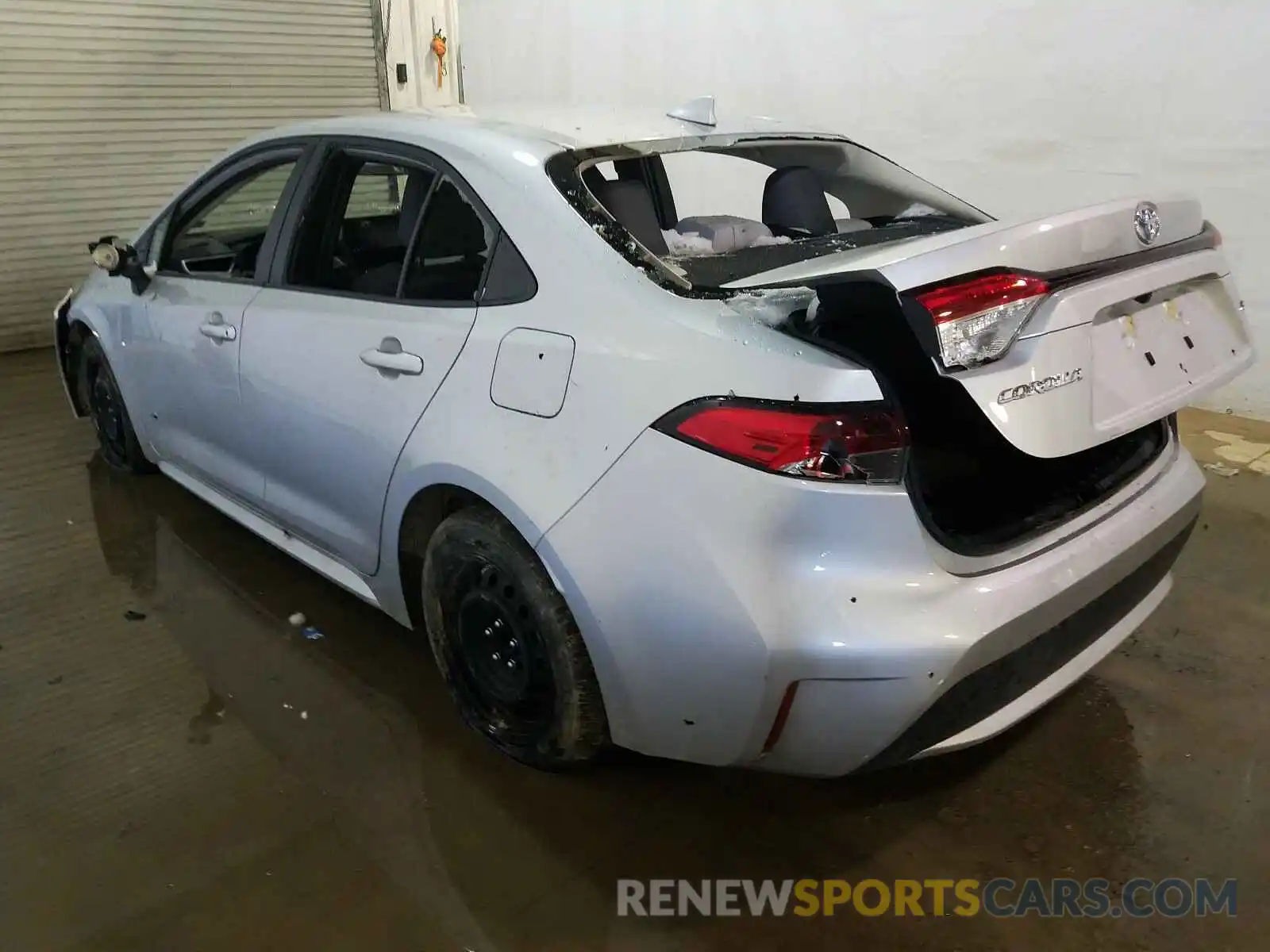 3 Photograph of a damaged car JTDEPRAE5LJ024227 TOYOTA COROLLA 2020