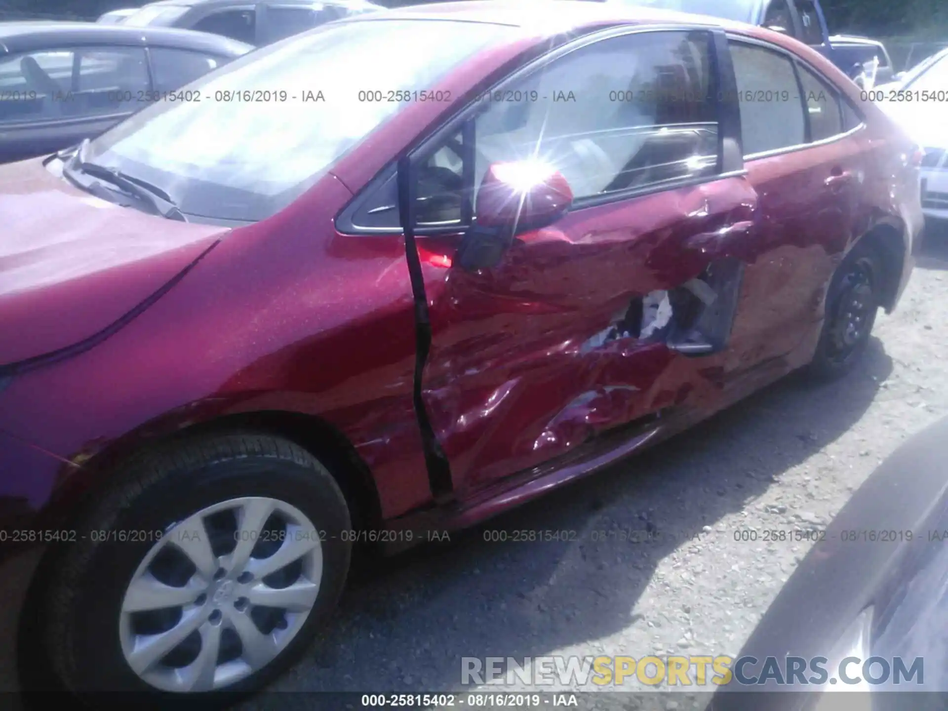 6 Photograph of a damaged car JTDEPRAE5LJ024518 TOYOTA COROLLA 2020