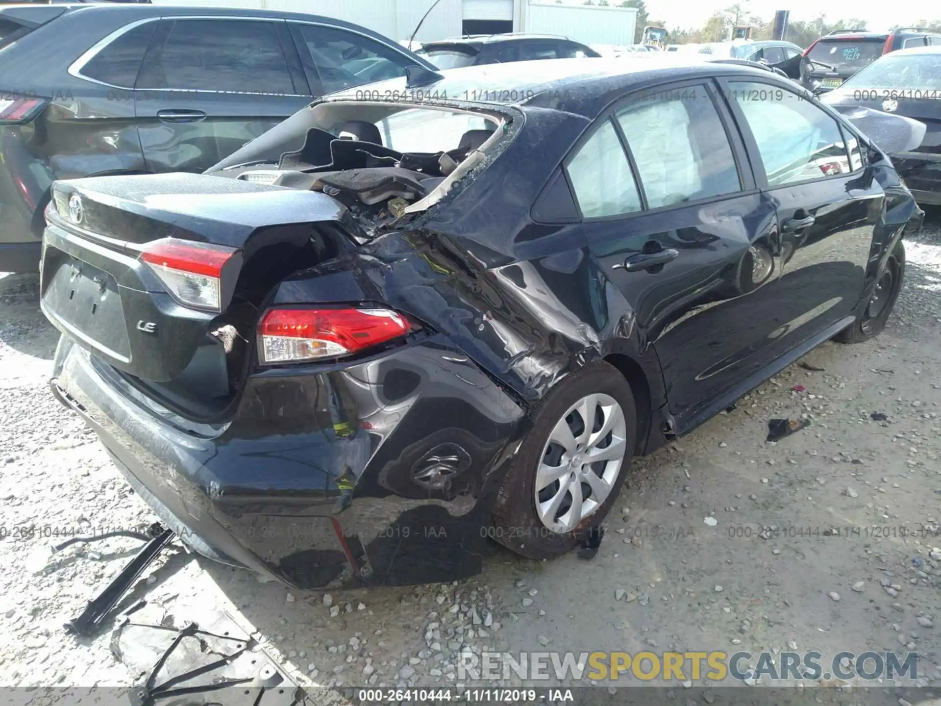 4 Photograph of a damaged car JTDEPRAE5LJ024552 TOYOTA COROLLA 2020