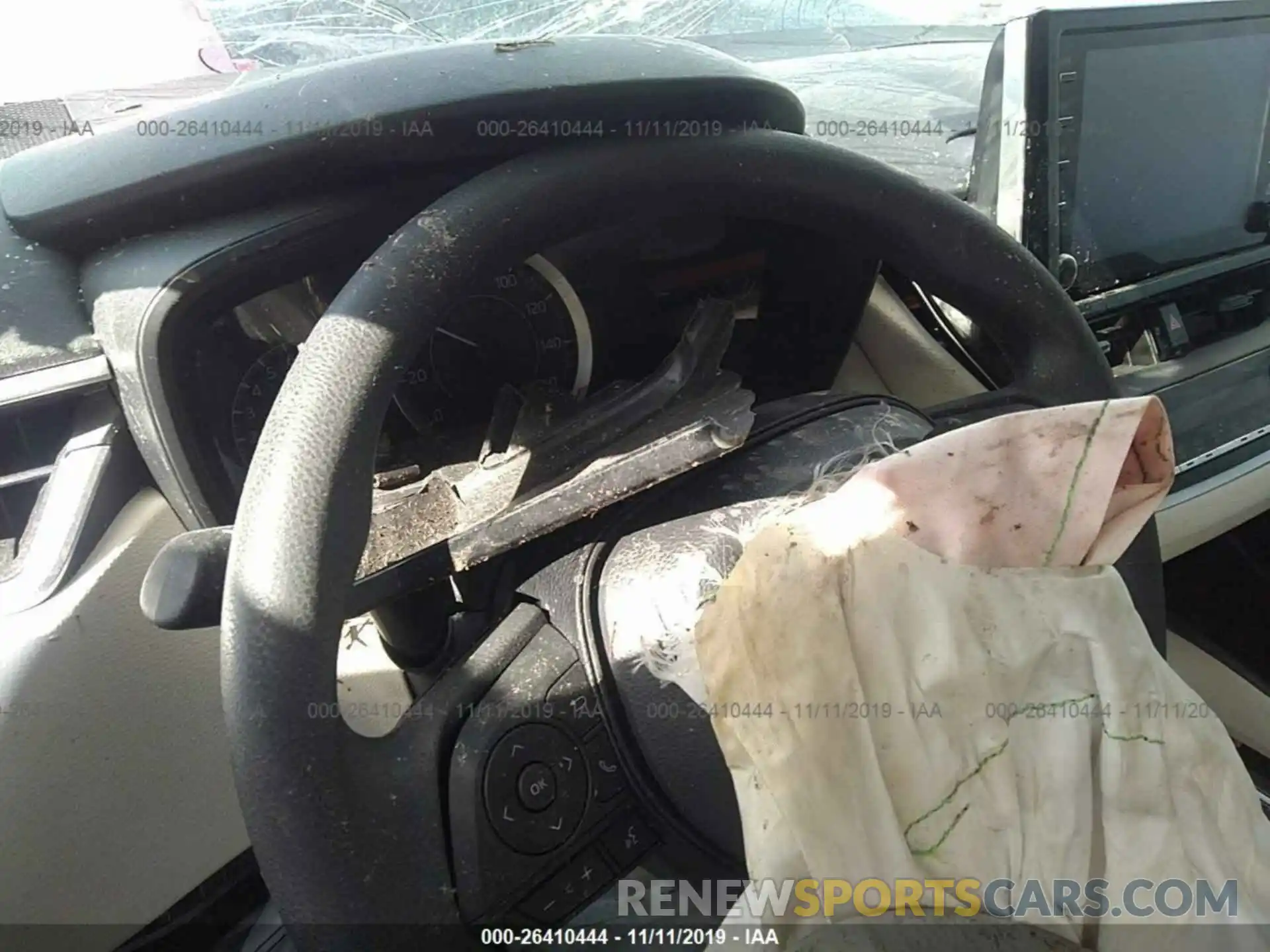 7 Photograph of a damaged car JTDEPRAE5LJ024552 TOYOTA COROLLA 2020