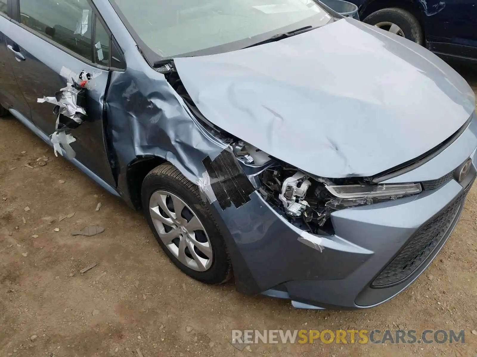 9 Photograph of a damaged car JTDEPRAE5LJ025085 TOYOTA COROLLA 2020