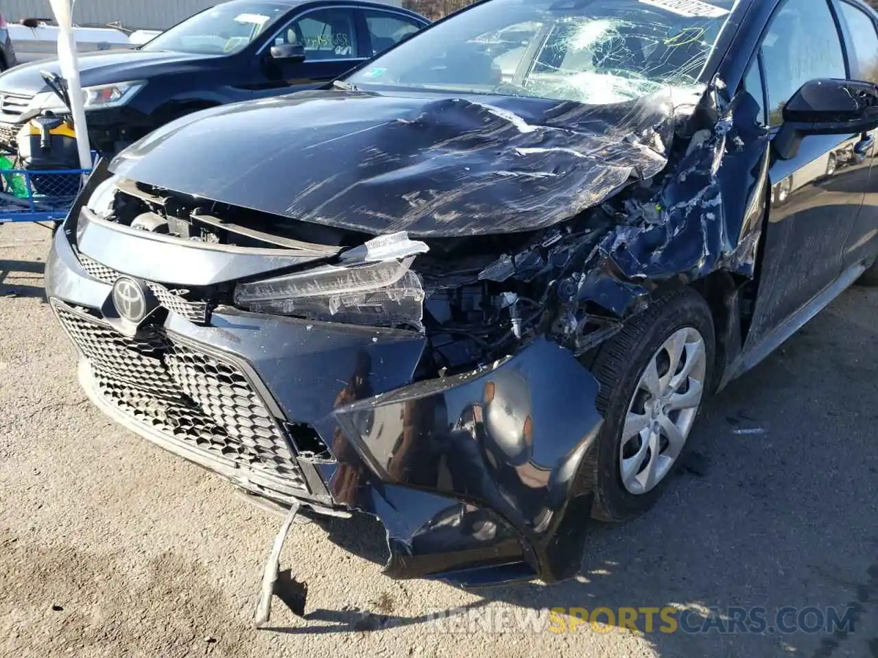 9 Photograph of a damaged car JTDEPRAE5LJ025247 TOYOTA COROLLA 2020