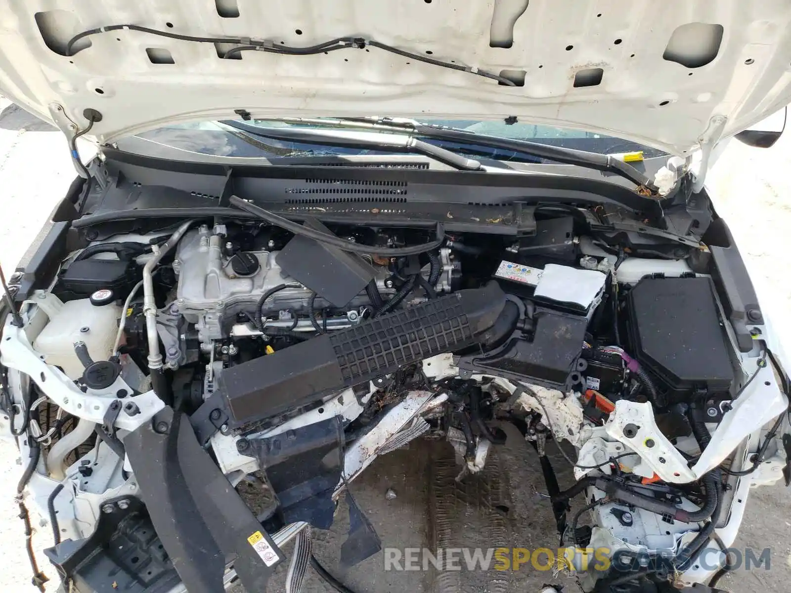 7 Photograph of a damaged car JTDEPRAE5LJ025524 TOYOTA COROLLA 2020
