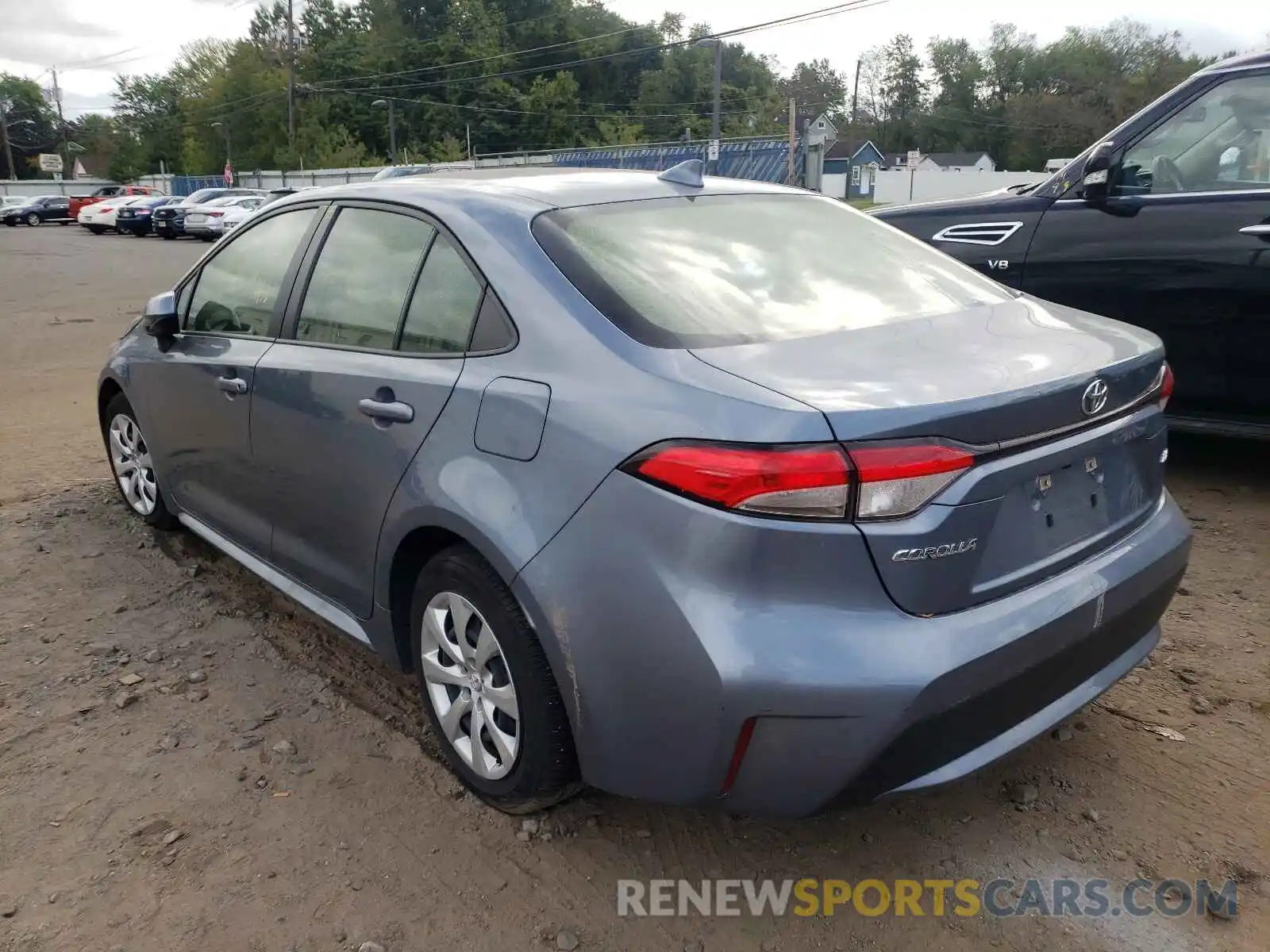 3 Photograph of a damaged car JTDEPRAE5LJ025586 TOYOTA COROLLA 2020