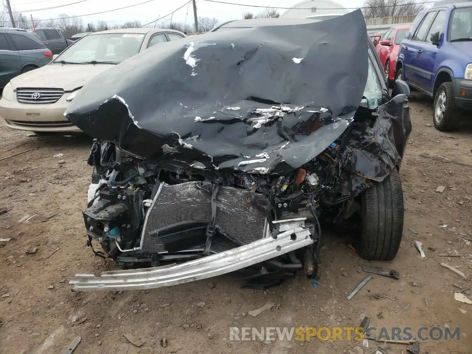 9 Photograph of a damaged car JTDEPRAE5LJ025913 TOYOTA COROLLA 2020
