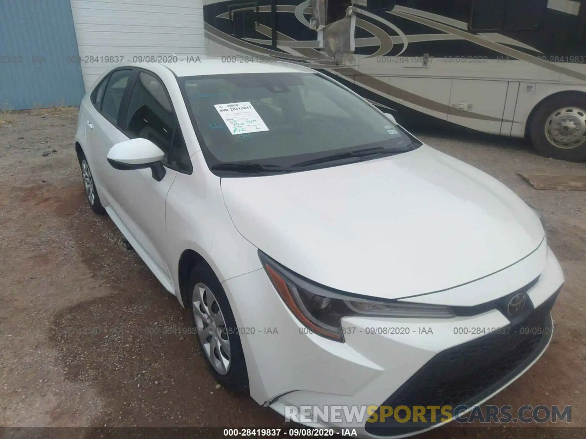 6 Photograph of a damaged car JTDEPRAE5LJ026253 TOYOTA COROLLA 2020