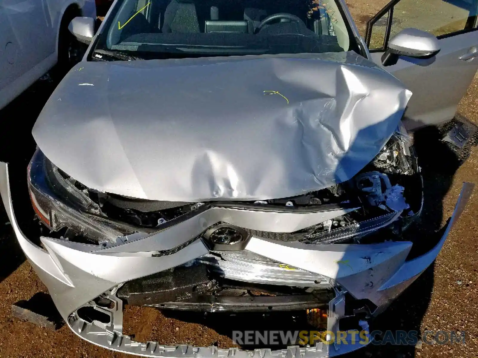 7 Photograph of a damaged car JTDEPRAE5LJ027032 TOYOTA COROLLA 2020