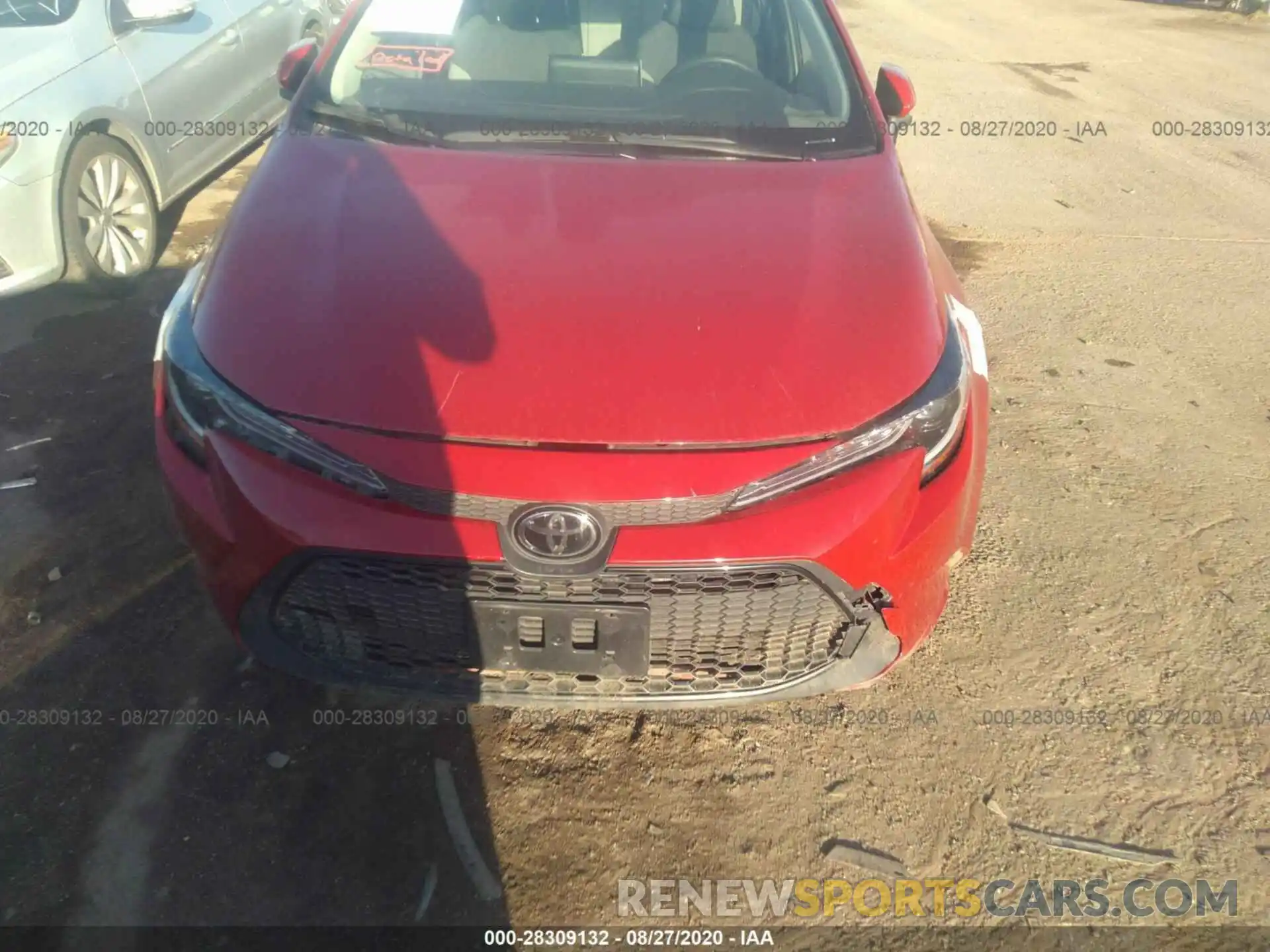 6 Photograph of a damaged car JTDEPRAE5LJ027337 TOYOTA COROLLA 2020