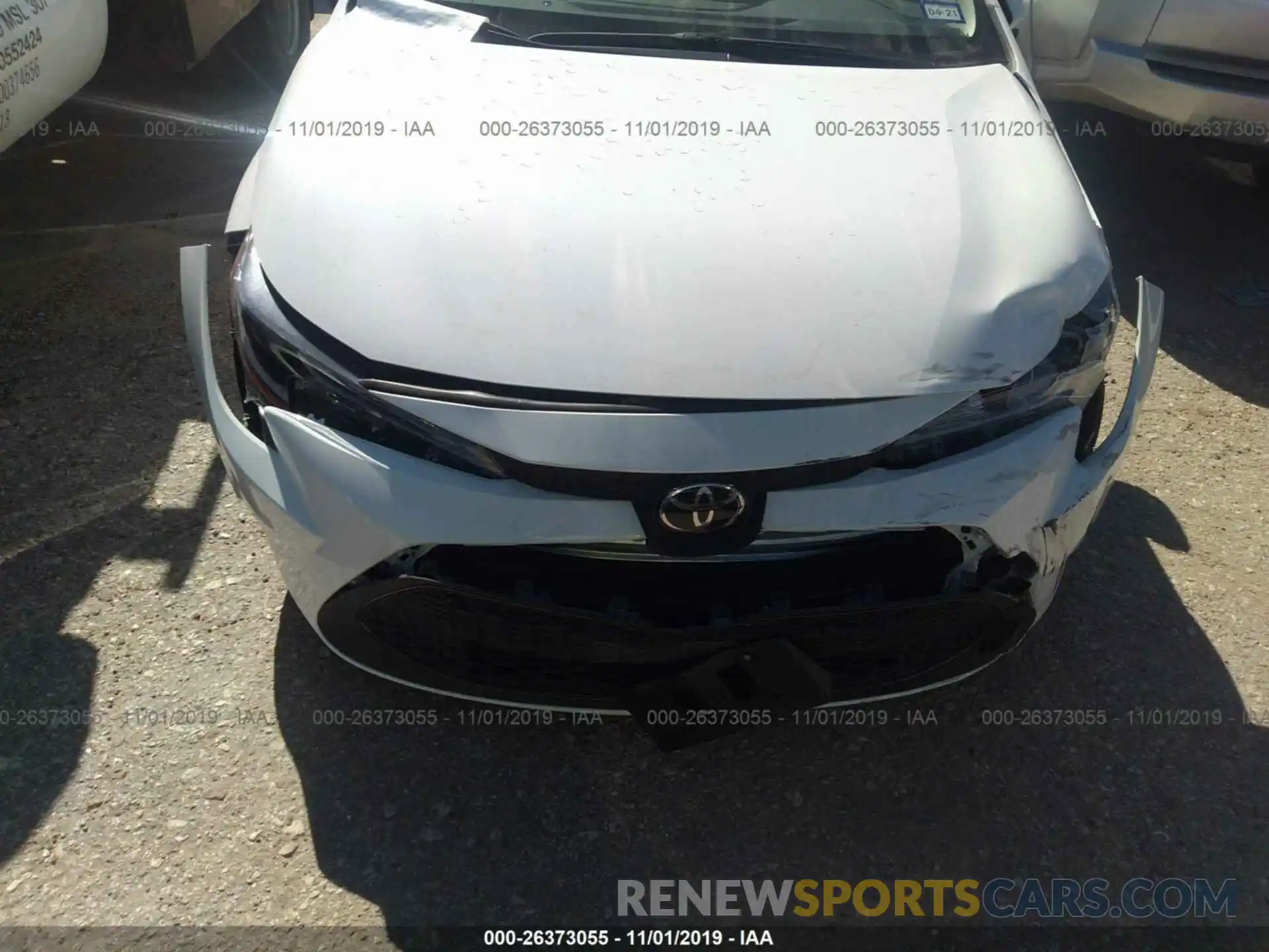 6 Photograph of a damaged car JTDEPRAE5LJ027368 TOYOTA COROLLA 2020