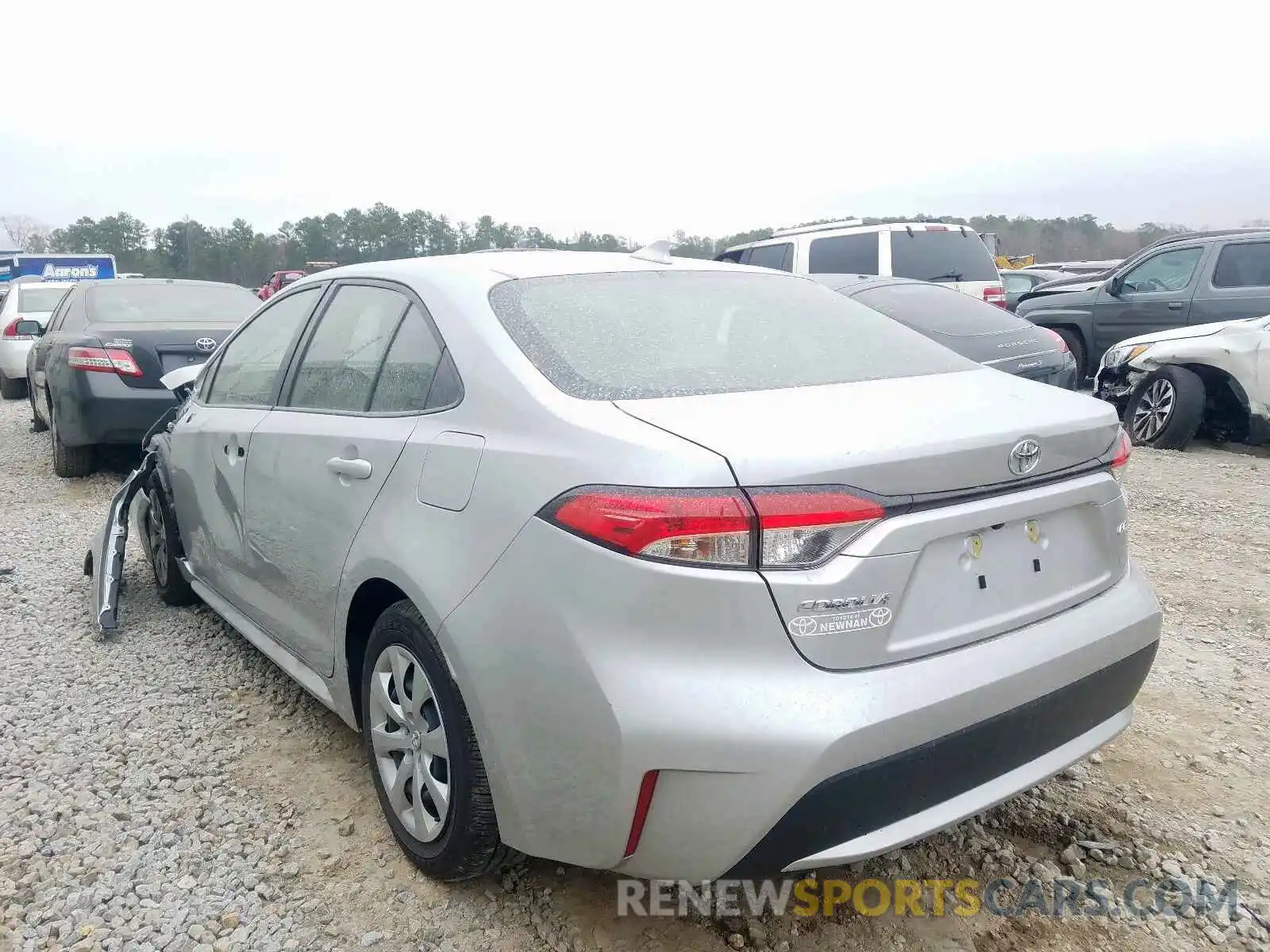 3 Photograph of a damaged car JTDEPRAE5LJ027466 TOYOTA COROLLA 2020