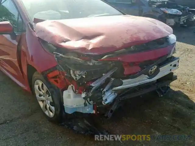 9 Photograph of a damaged car JTDEPRAE5LJ029217 TOYOTA COROLLA 2020