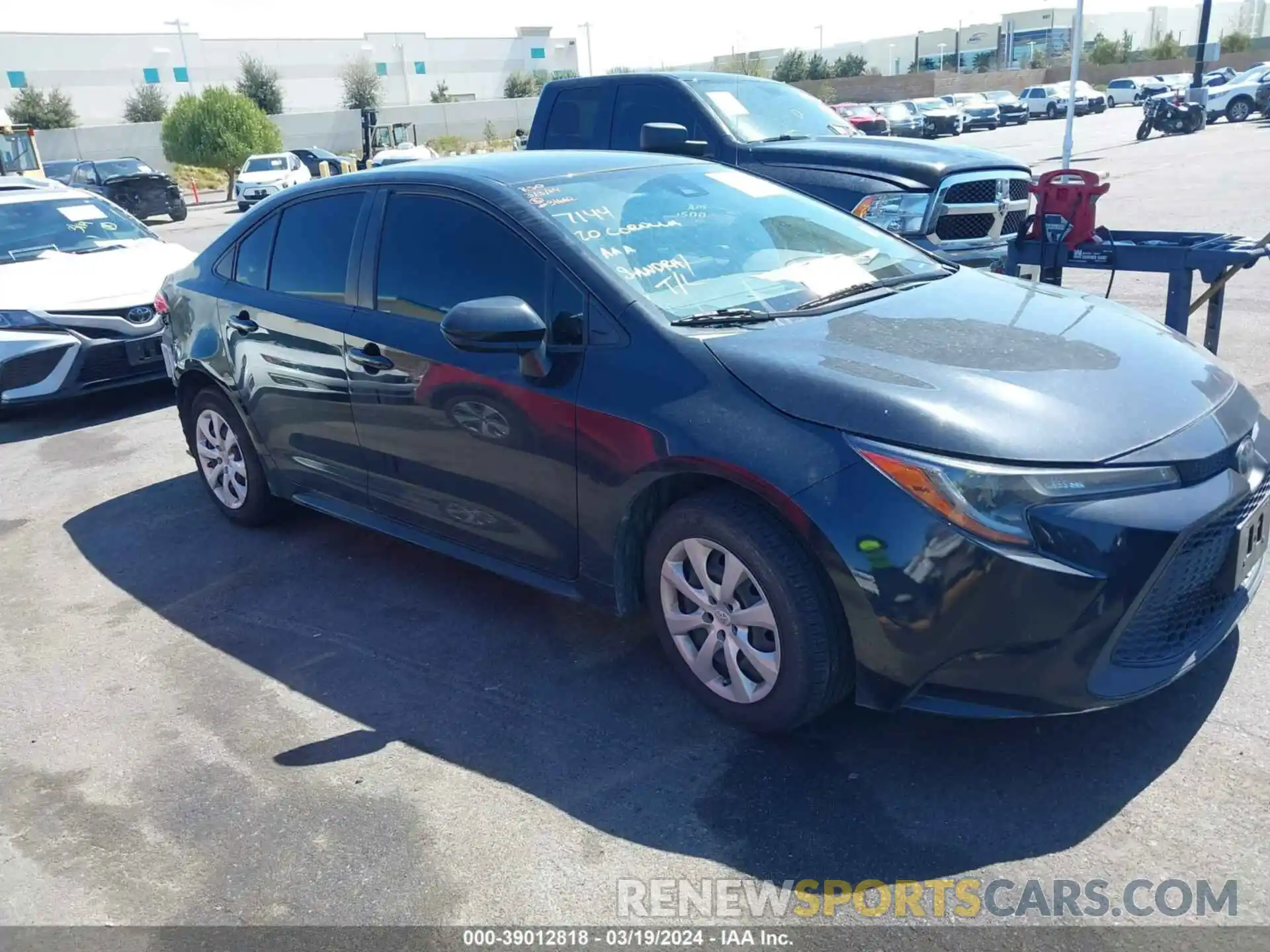 13 Photograph of a damaged car JTDEPRAE5LJ029931 TOYOTA COROLLA 2020