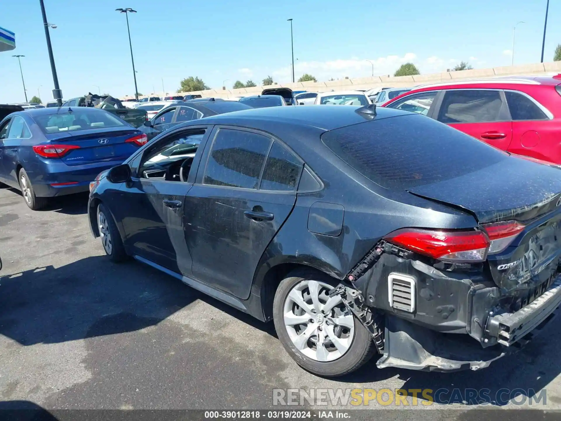 14 Photograph of a damaged car JTDEPRAE5LJ029931 TOYOTA COROLLA 2020