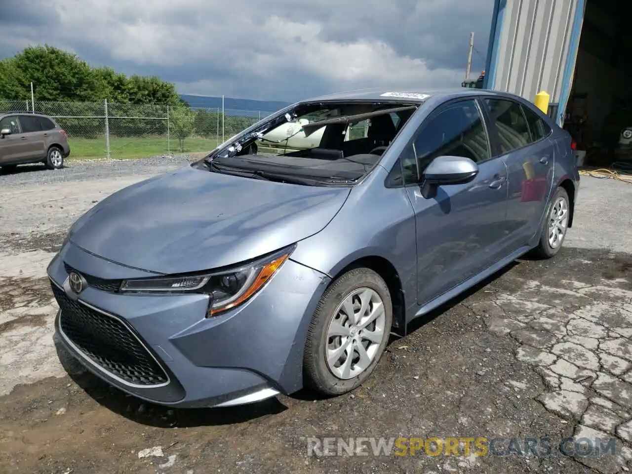 2 Photograph of a damaged car JTDEPRAE5LJ029962 TOYOTA COROLLA 2020