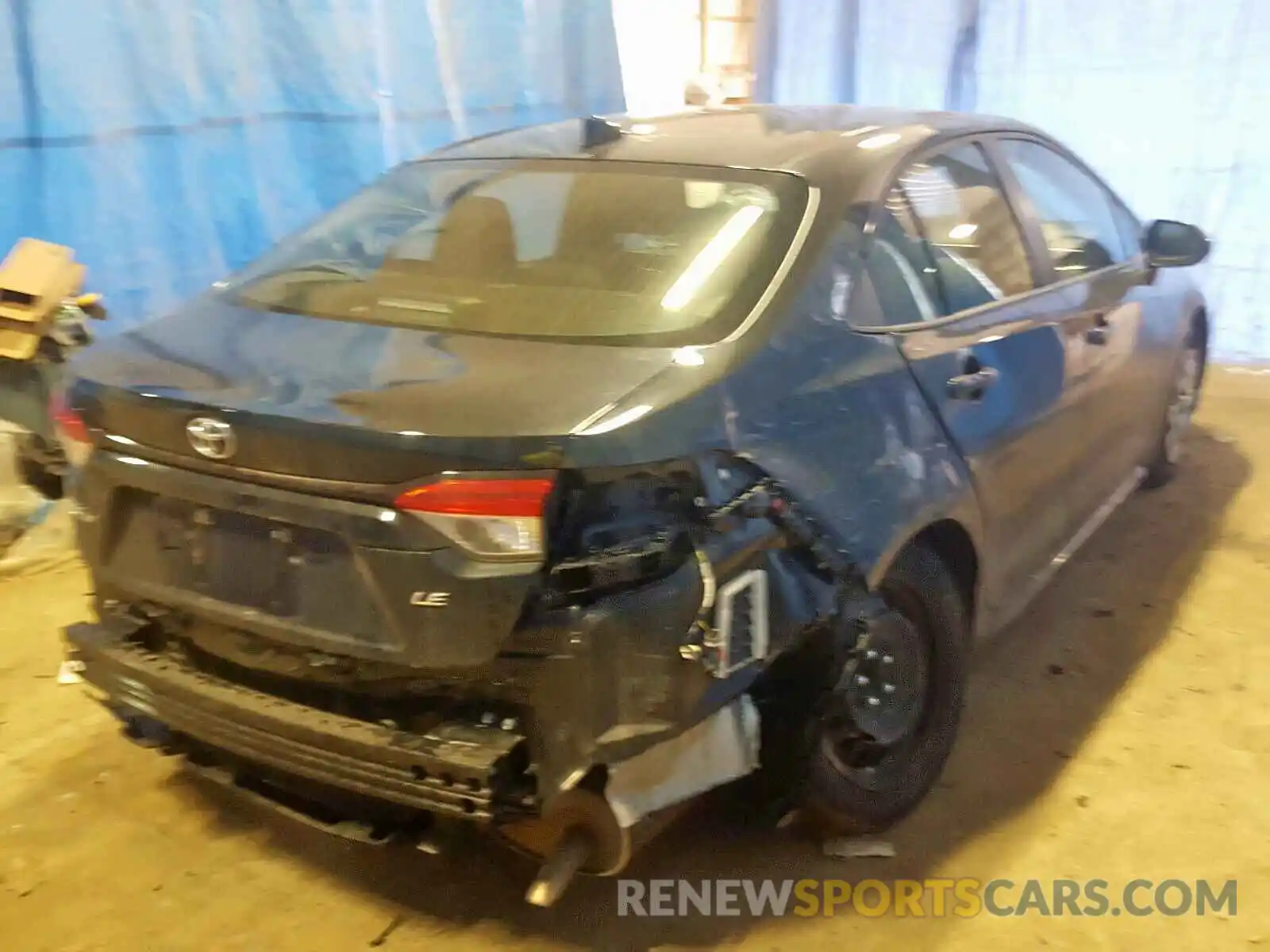 4 Photograph of a damaged car JTDEPRAE5LJ030173 TOYOTA COROLLA 2020