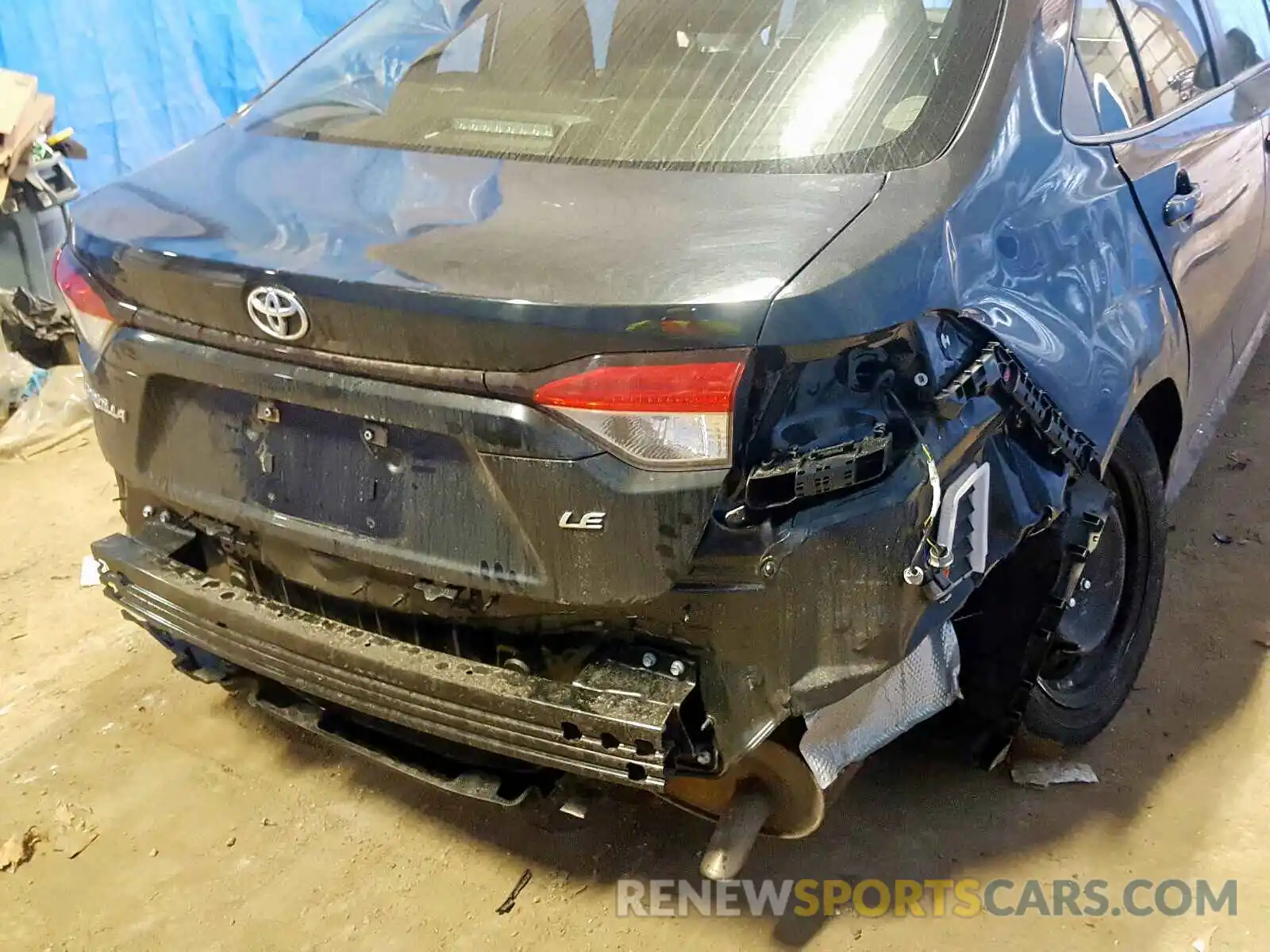 9 Photograph of a damaged car JTDEPRAE5LJ030173 TOYOTA COROLLA 2020