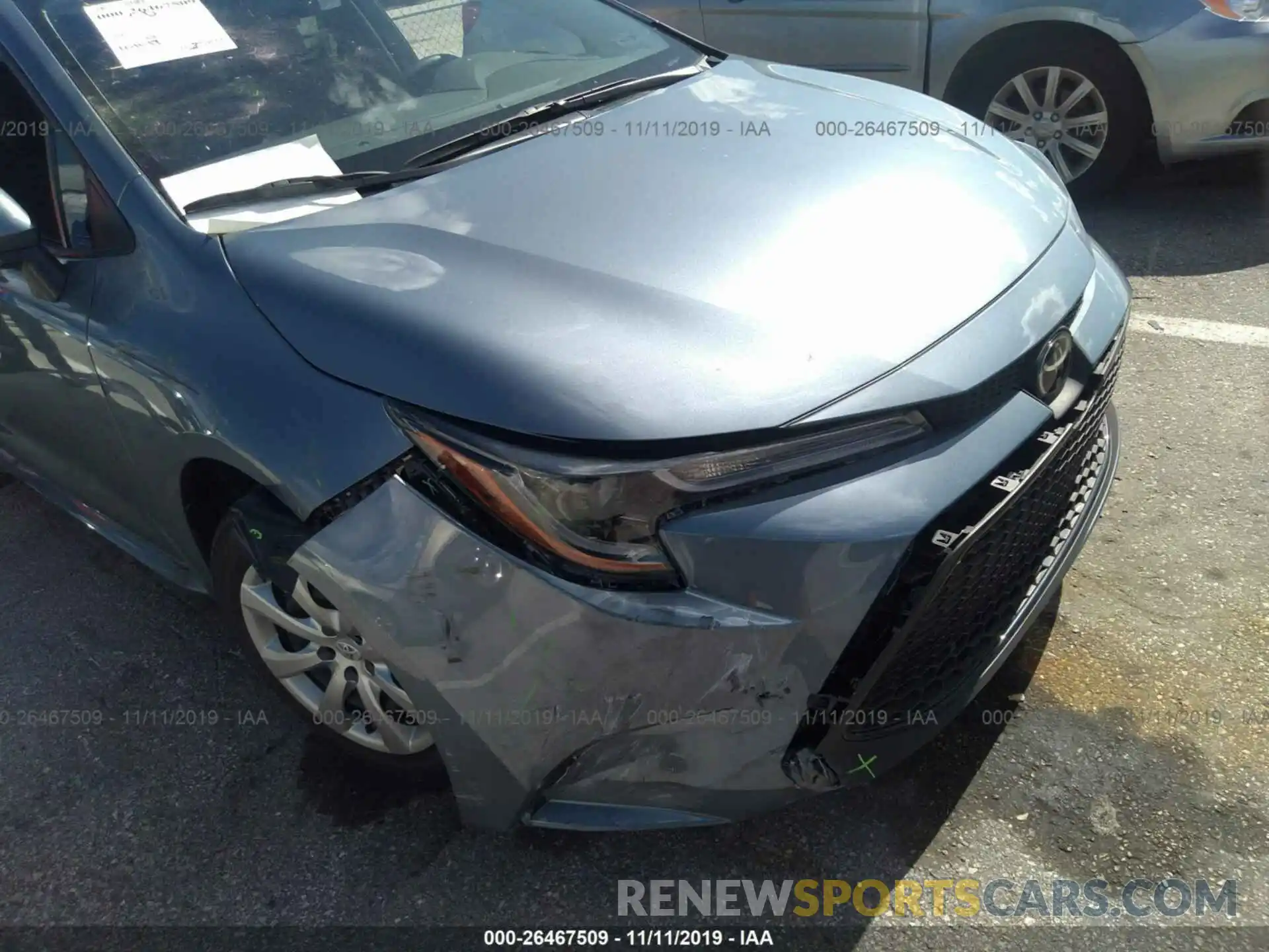 6 Photograph of a damaged car JTDEPRAE5LJ030853 TOYOTA COROLLA 2020