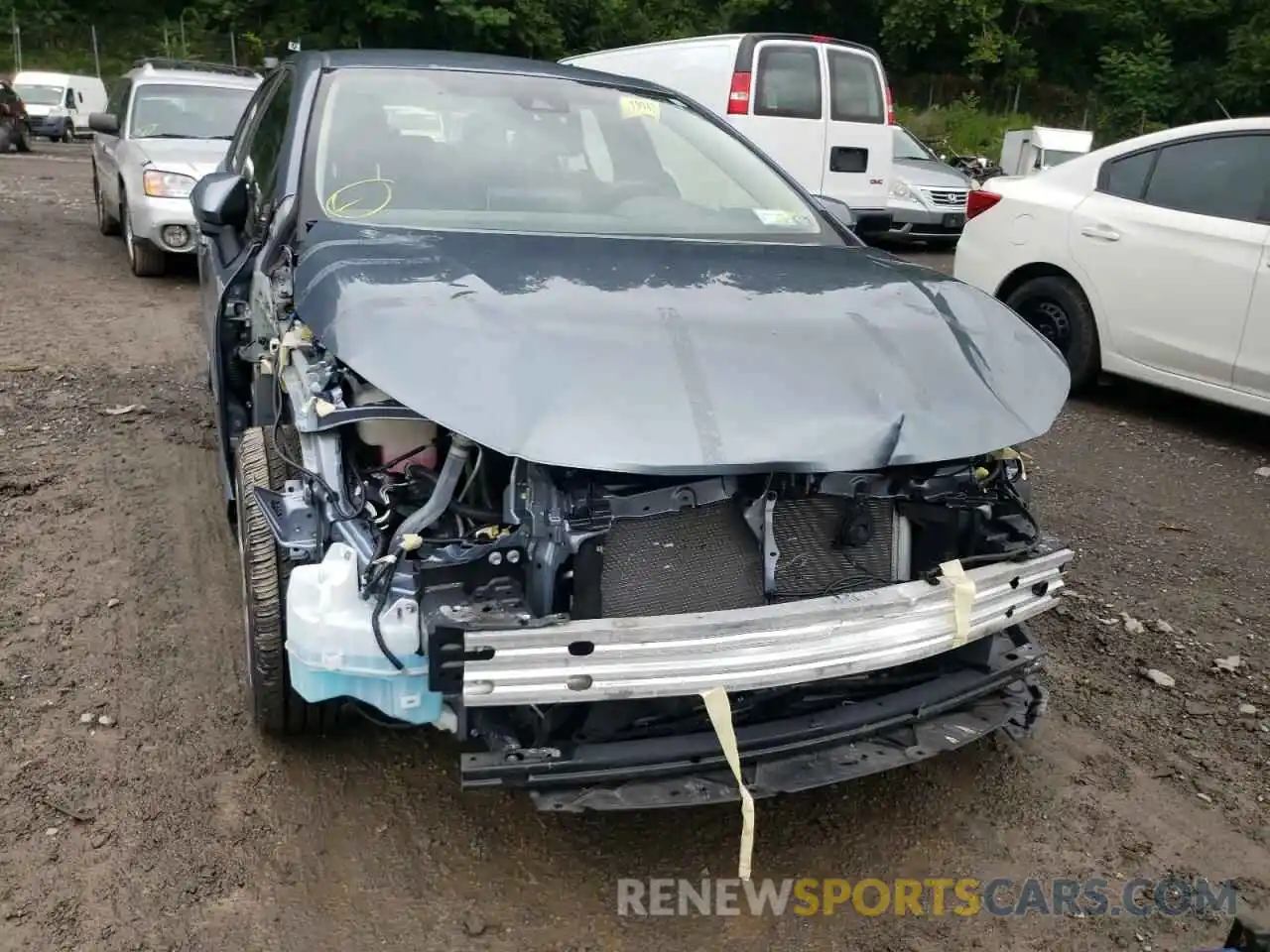 9 Photograph of a damaged car JTDEPRAE5LJ031579 TOYOTA COROLLA 2020