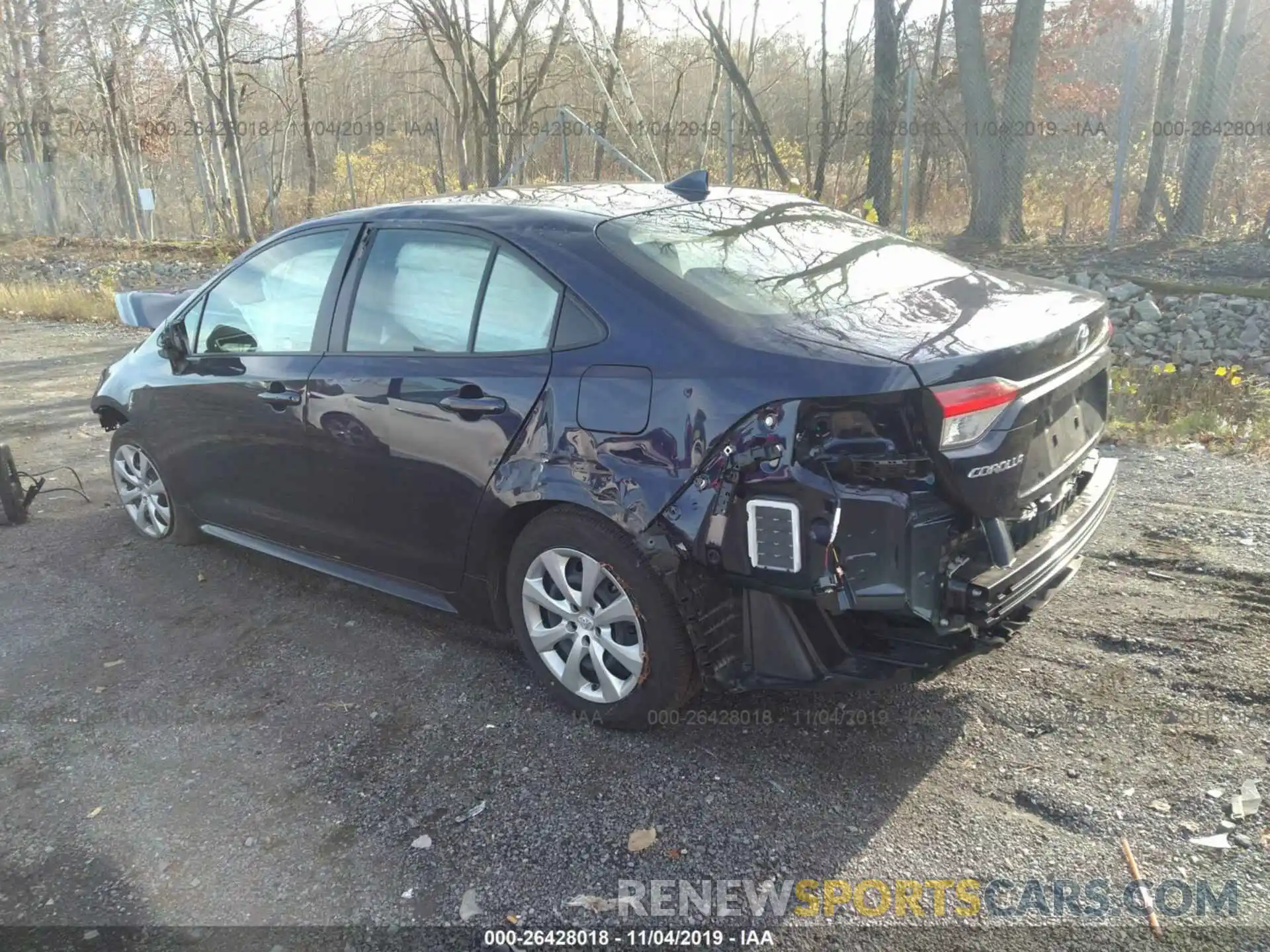 3 Photograph of a damaged car JTDEPRAE5LJ033753 TOYOTA COROLLA 2020