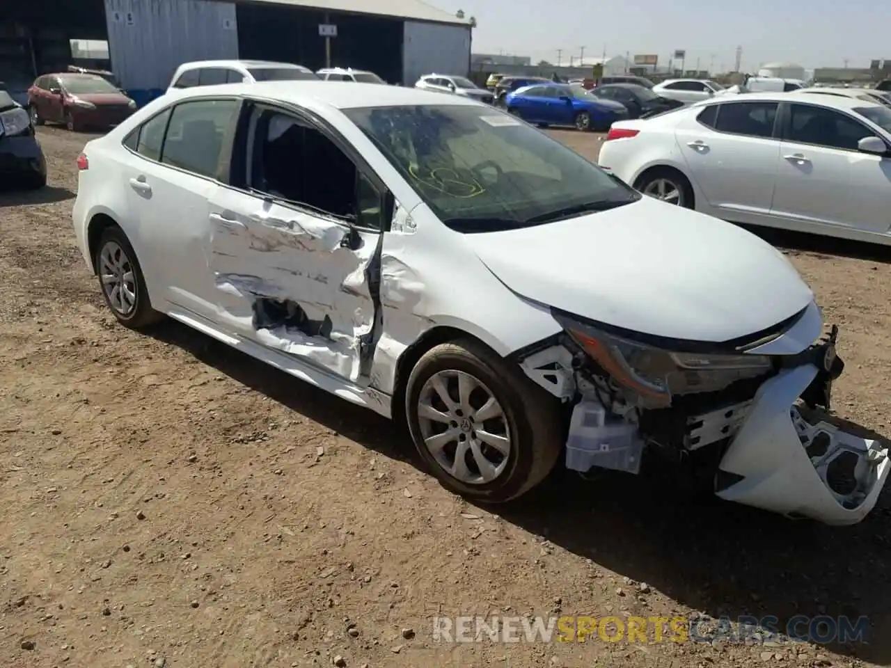 9 Photograph of a damaged car JTDEPRAE5LJ034806 TOYOTA COROLLA 2020