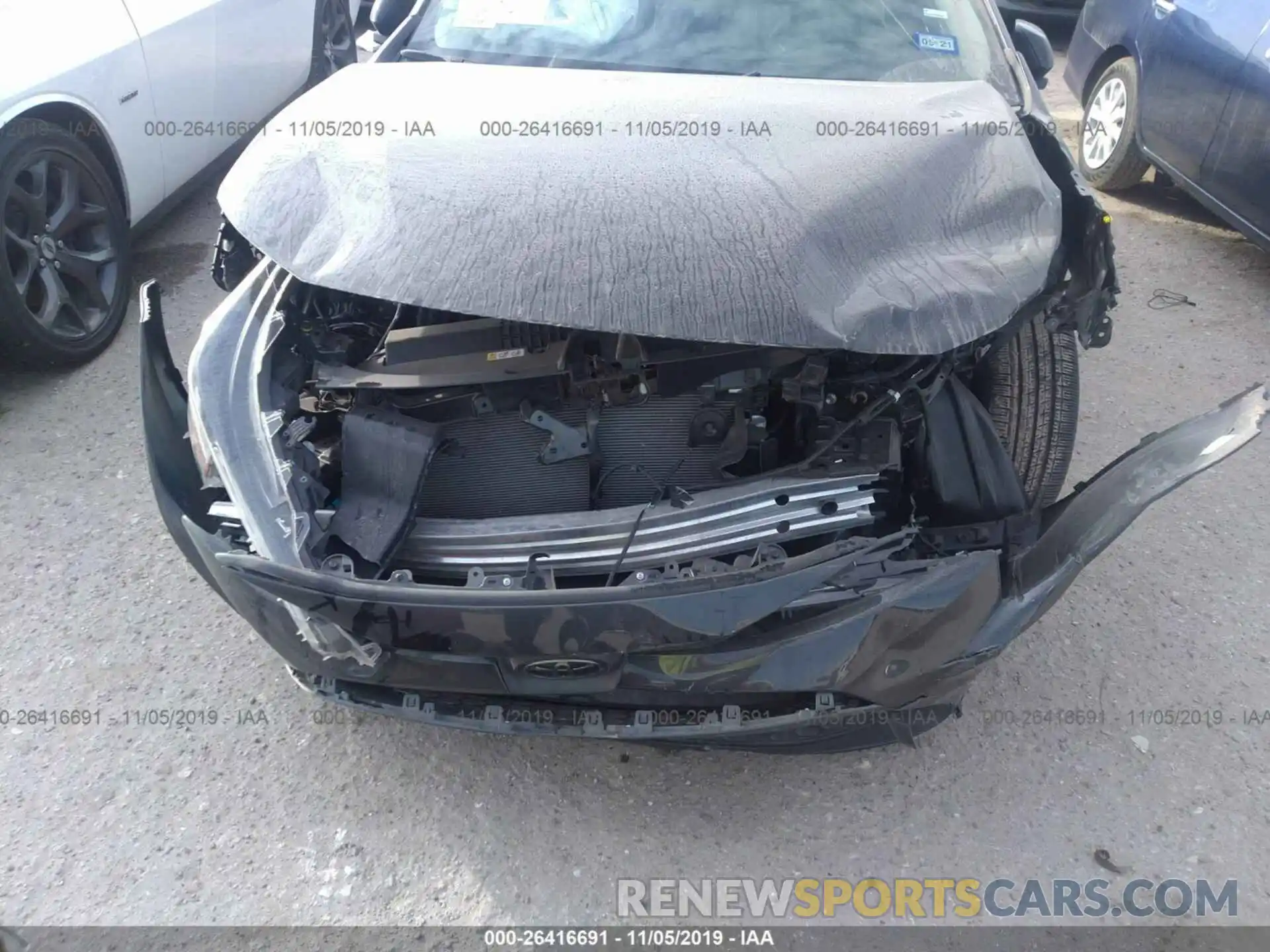 6 Photograph of a damaged car JTDEPRAE5LJ034983 TOYOTA COROLLA 2020