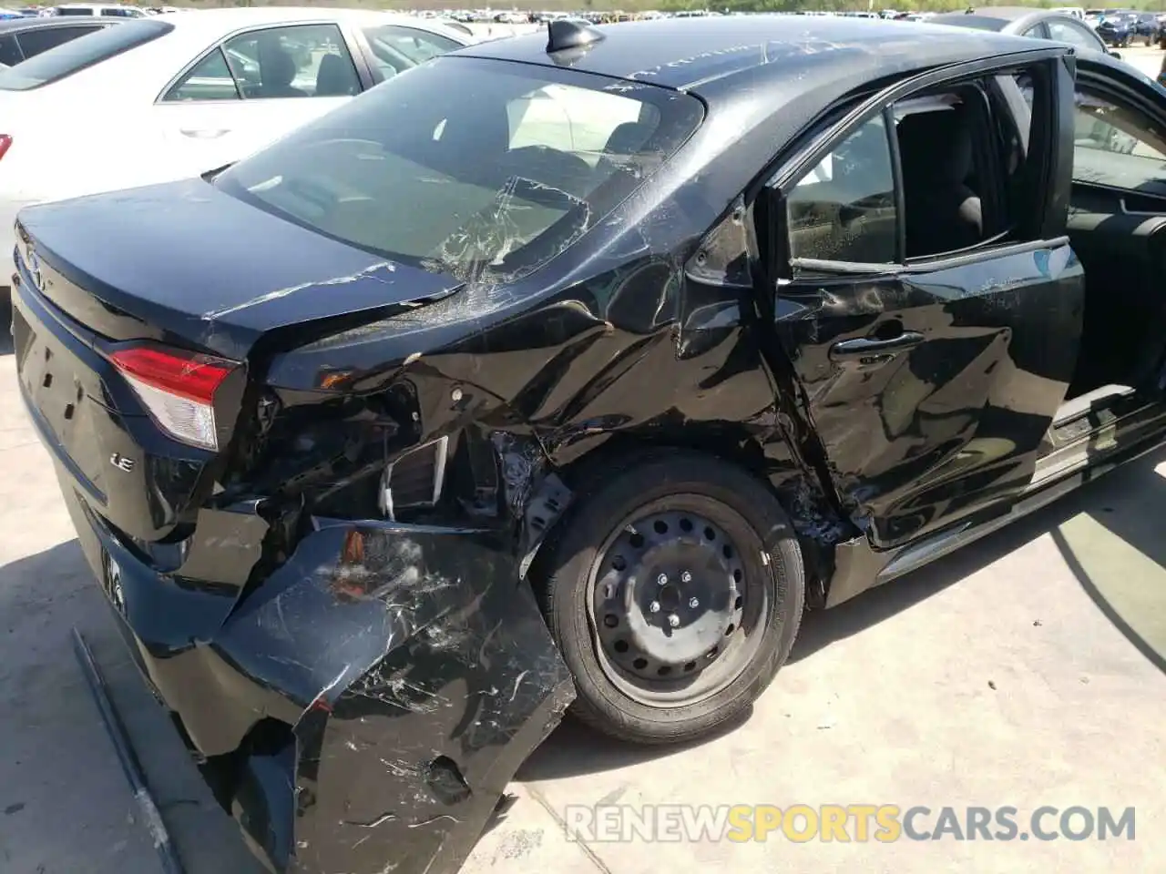 9 Photograph of a damaged car JTDEPRAE5LJ035860 TOYOTA COROLLA 2020