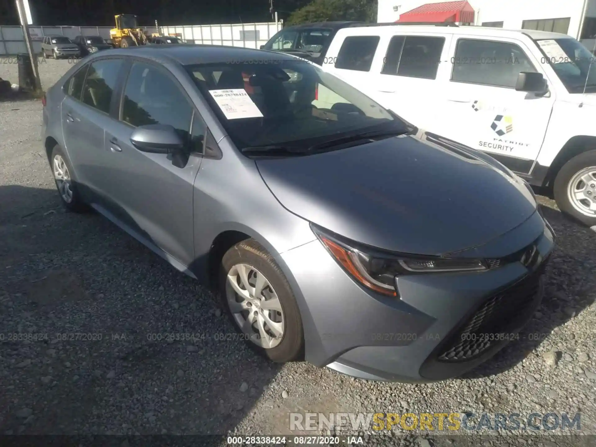 1 Photograph of a damaged car JTDEPRAE5LJ035891 TOYOTA COROLLA 2020