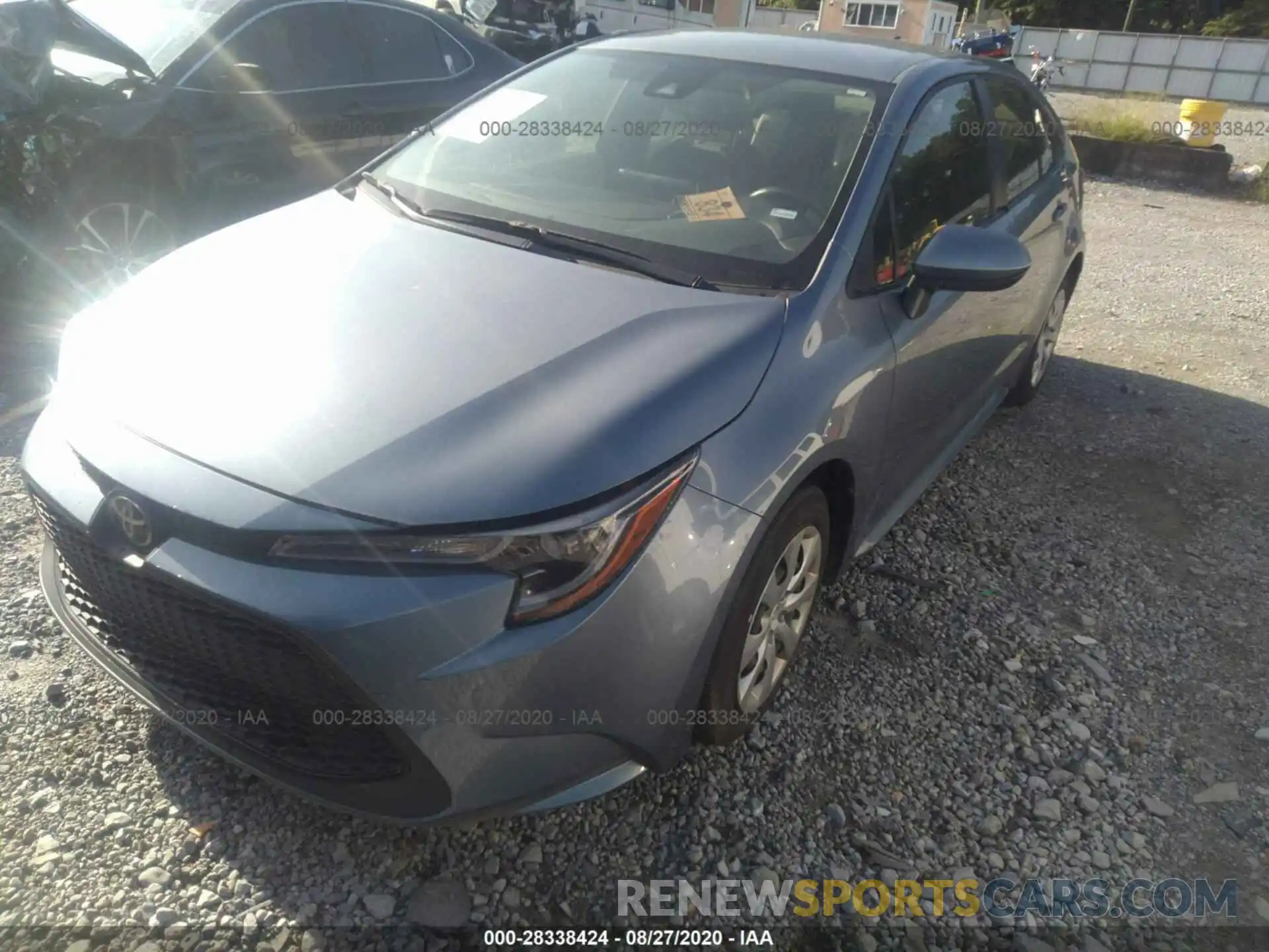 2 Photograph of a damaged car JTDEPRAE5LJ035891 TOYOTA COROLLA 2020