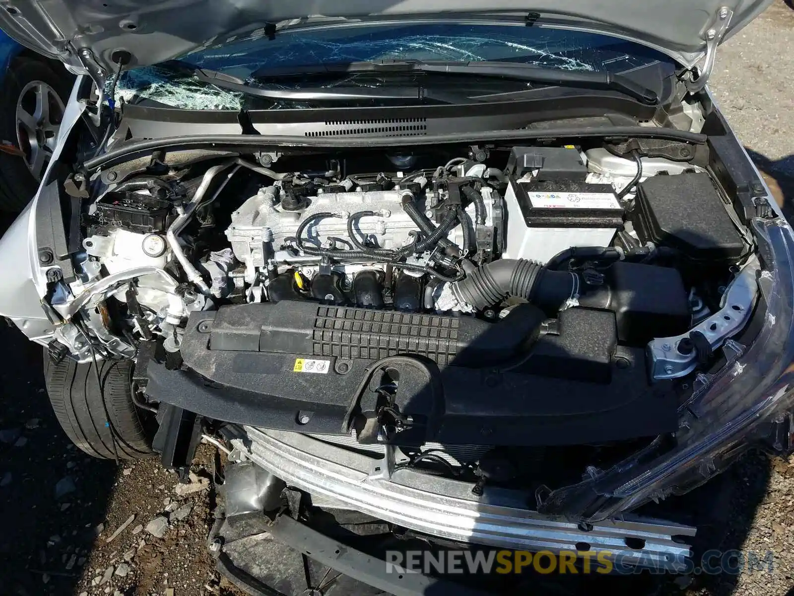 7 Photograph of a damaged car JTDEPRAE5LJ036054 TOYOTA COROLLA 2020