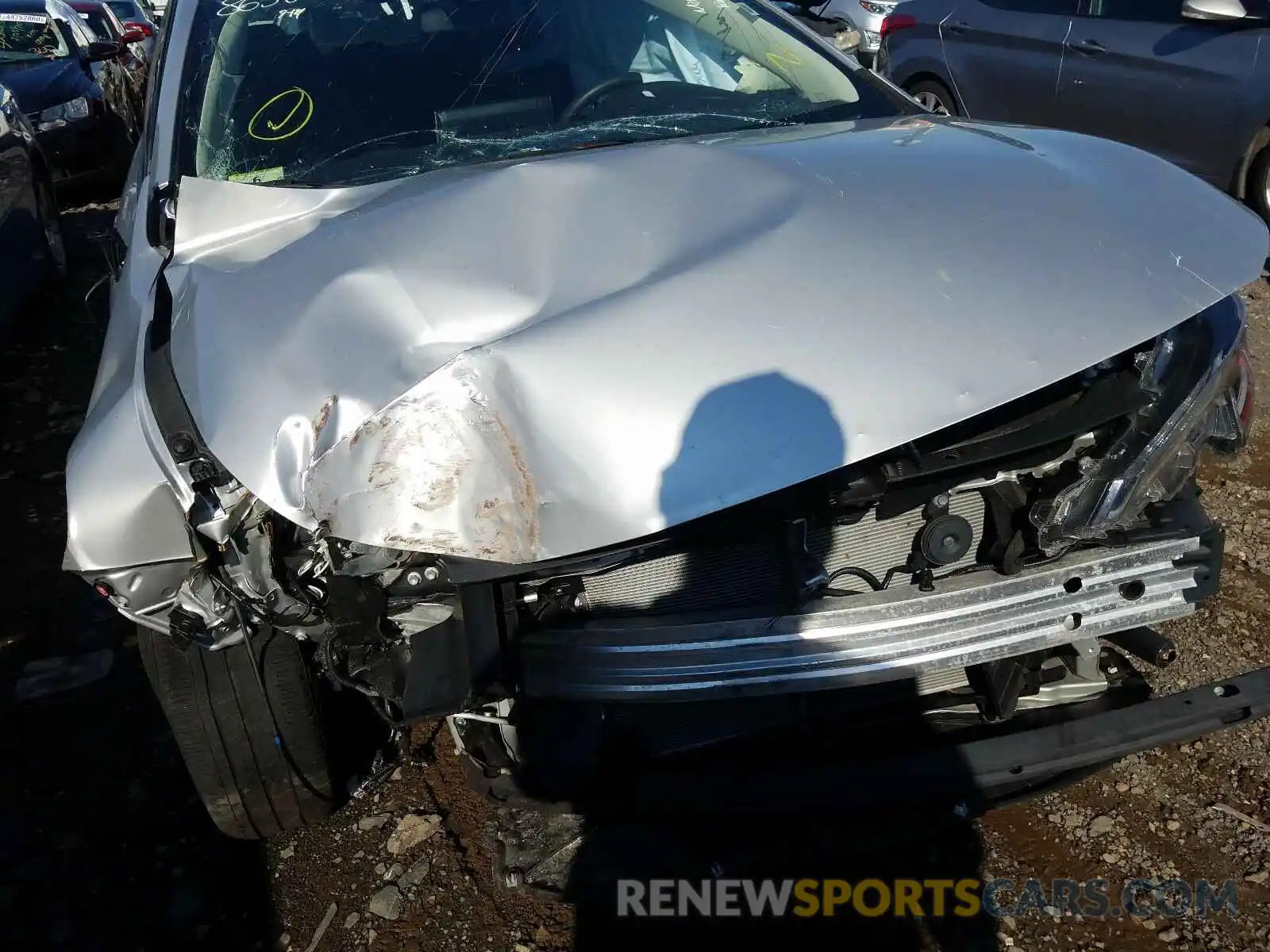 9 Photograph of a damaged car JTDEPRAE5LJ036054 TOYOTA COROLLA 2020