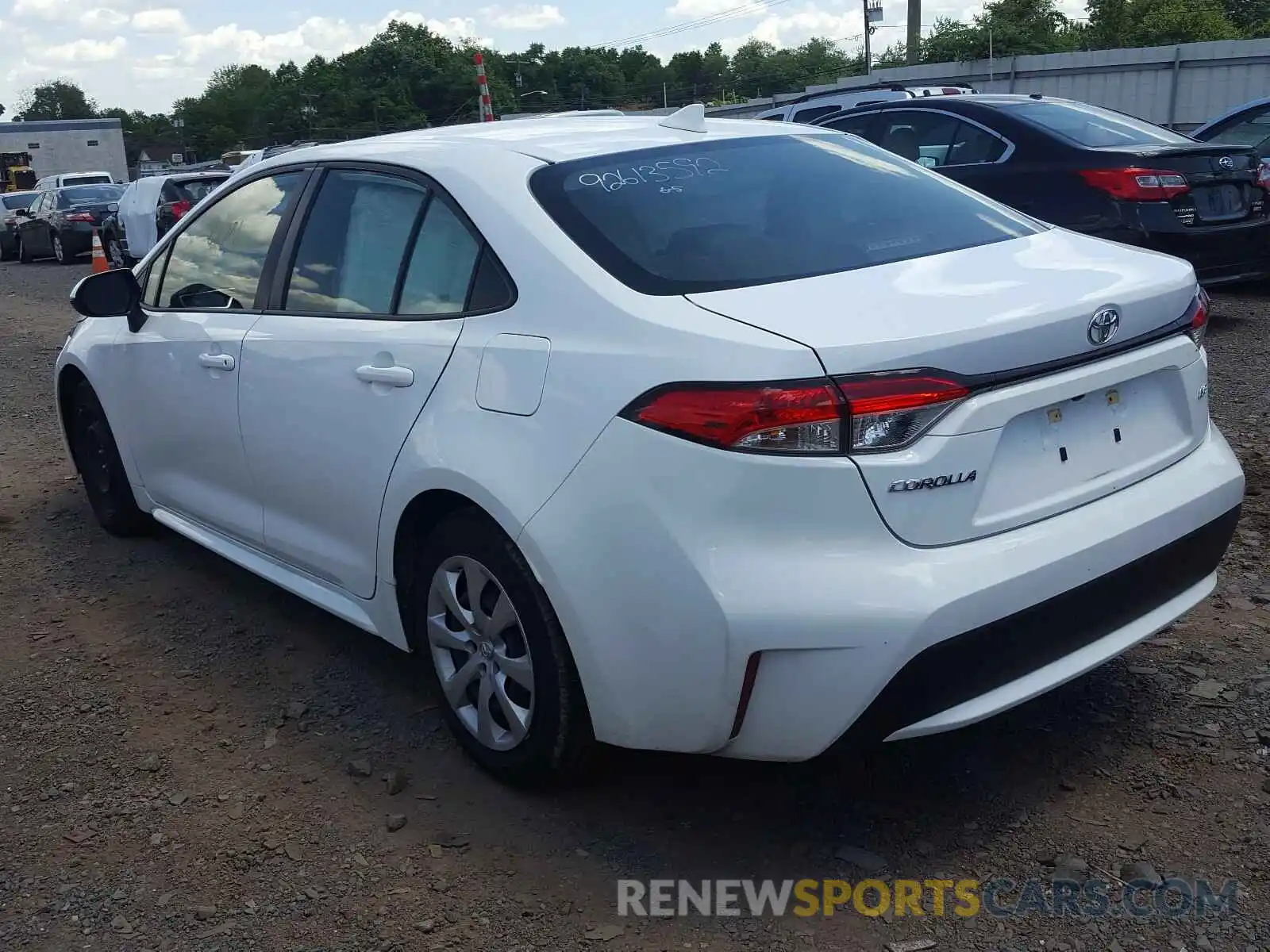 3 Photograph of a damaged car JTDEPRAE5LJ036507 TOYOTA COROLLA 2020