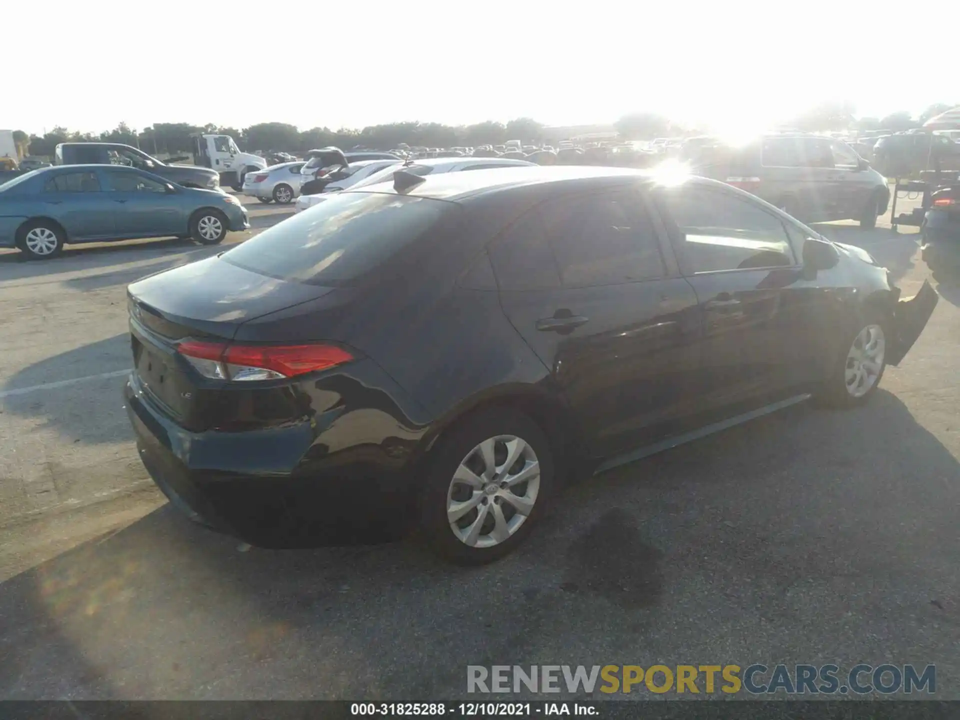 4 Photograph of a damaged car JTDEPRAE5LJ038189 TOYOTA COROLLA 2020